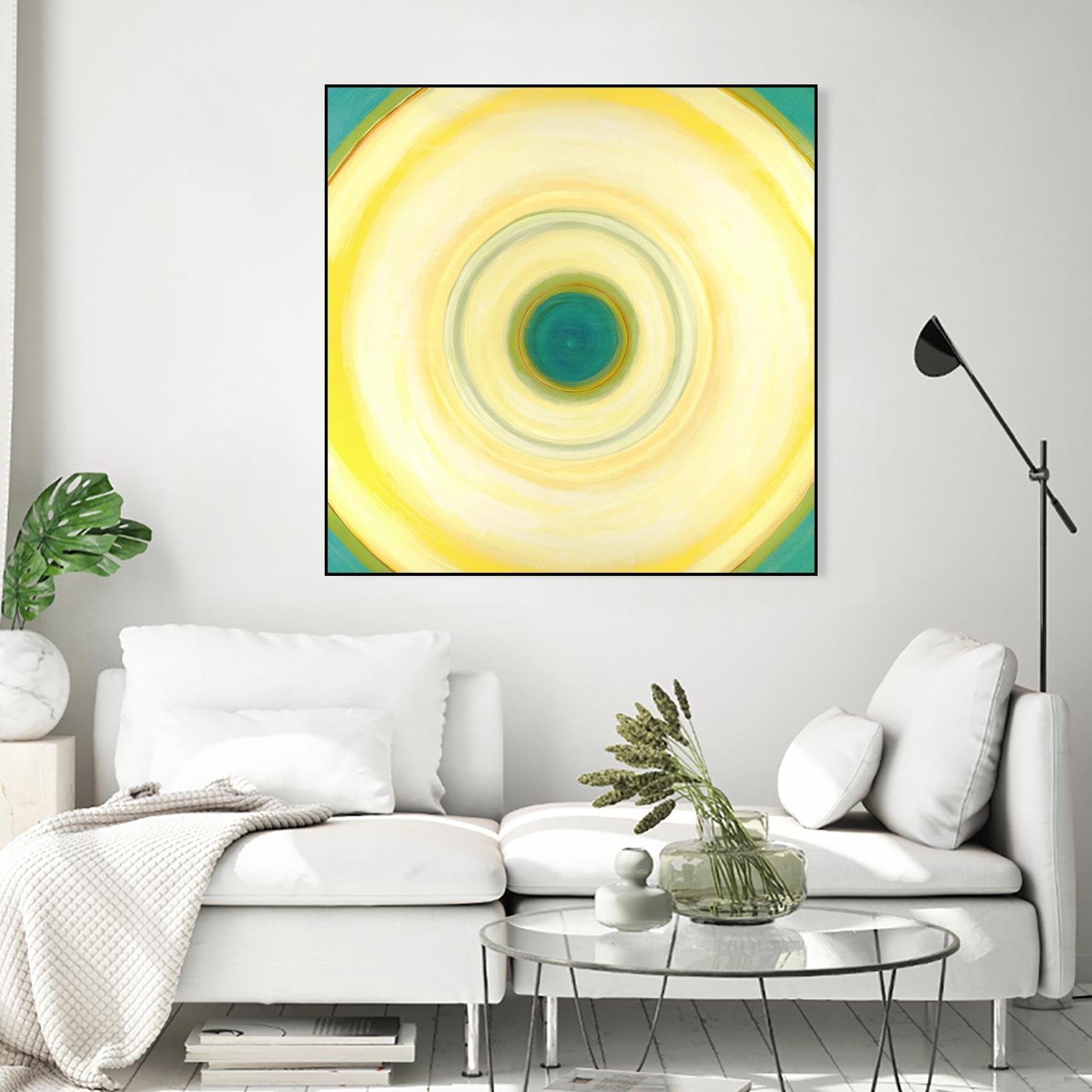 Soft Focus by Liz Jardine on GIANT ART - blue abstract