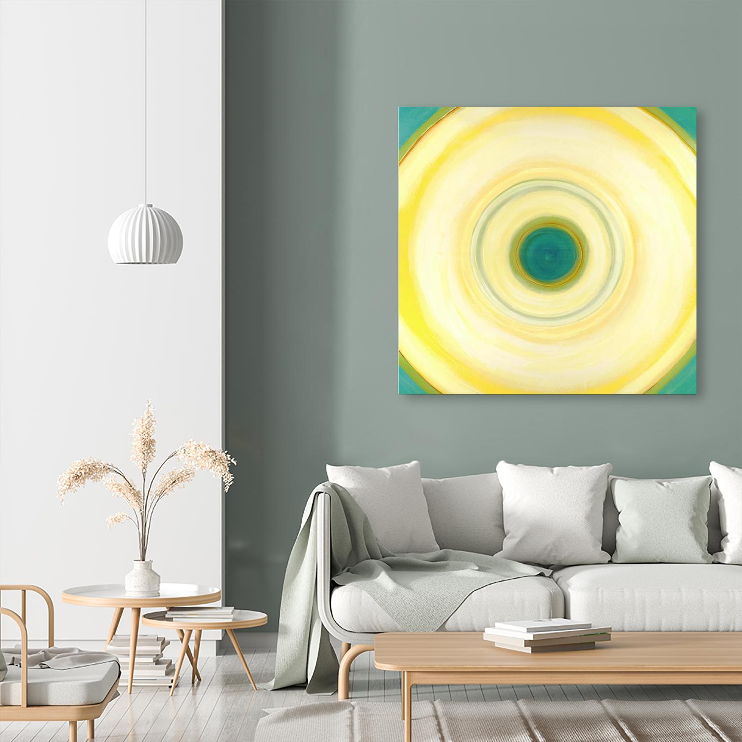 Soft Focus by Liz Jardine on GIANT ART - blue abstract