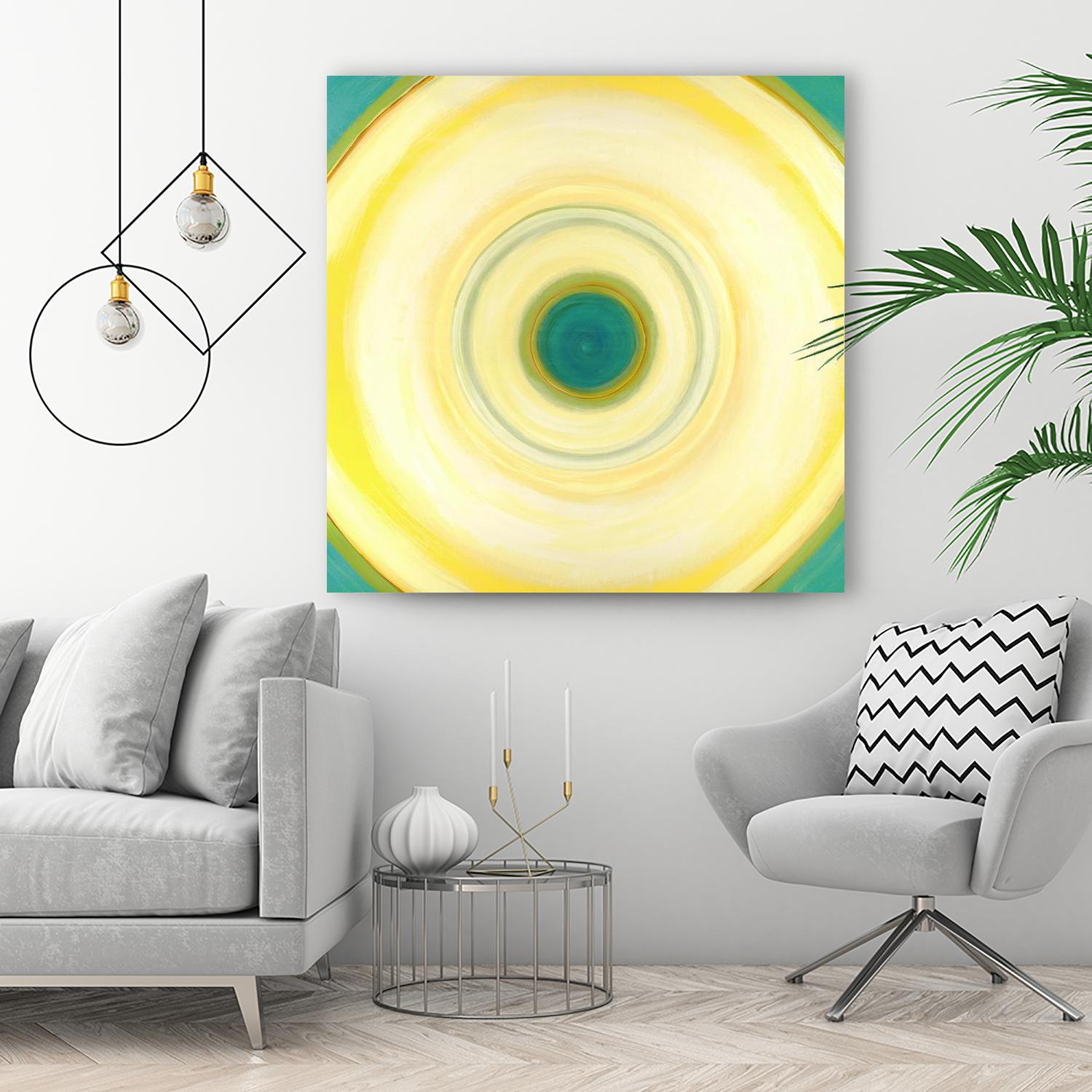 Soft Focus by Liz Jardine on GIANT ART - blue abstract