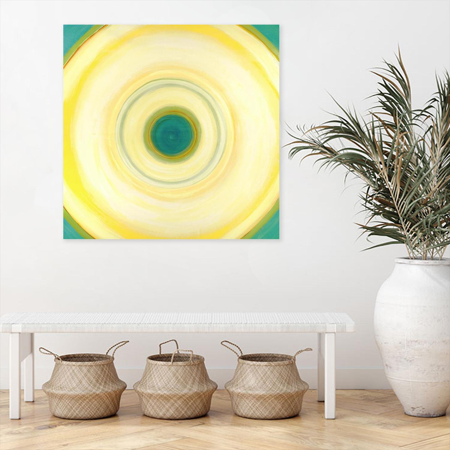 Soft Focus by Liz Jardine on GIANT ART - blue abstract