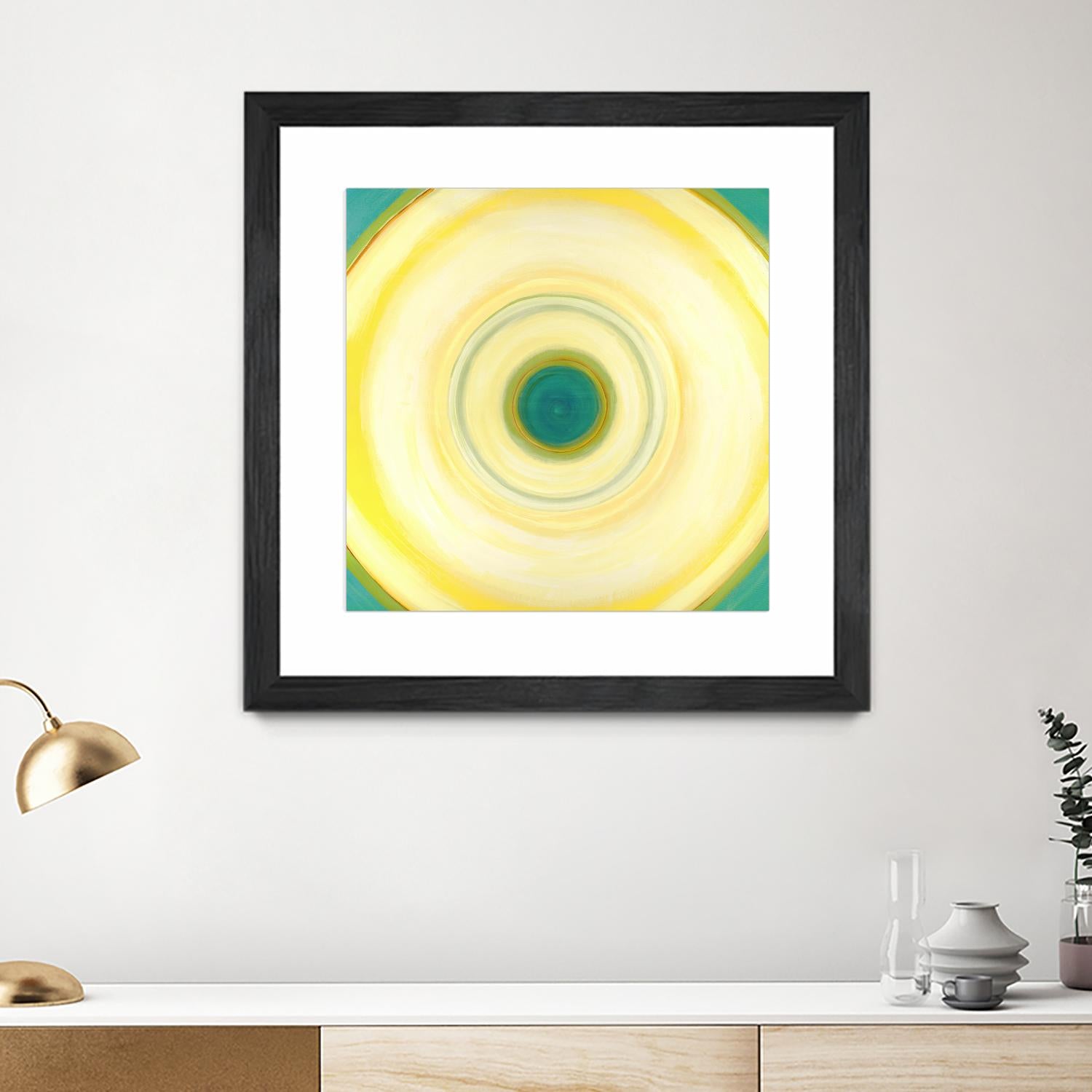 Soft Focus by Liz Jardine on GIANT ART - blue abstract