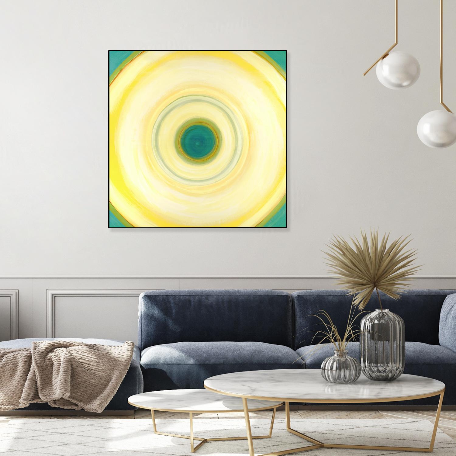 Soft Focus by Liz Jardine on GIANT ART - blue abstract