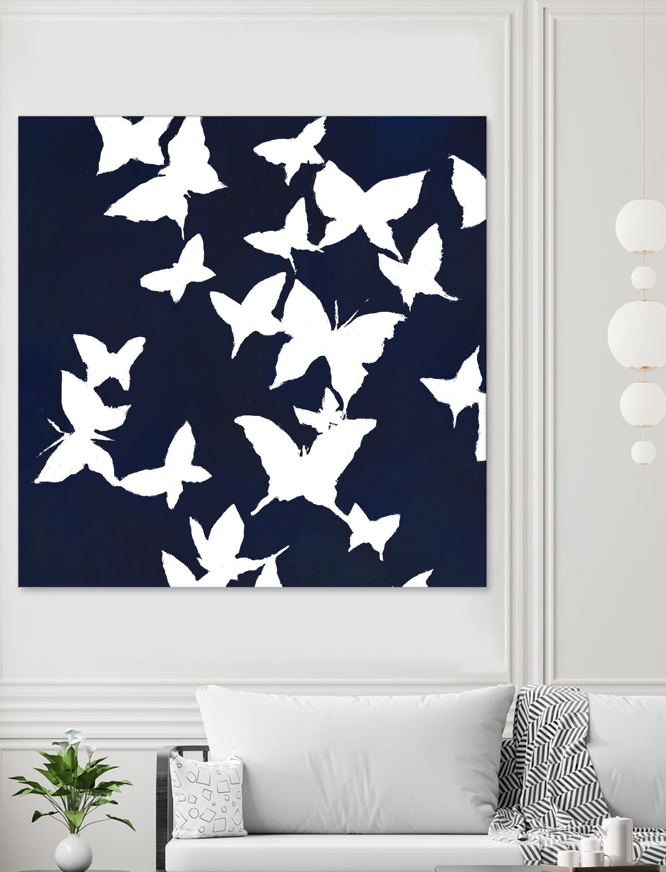 Flutterbys V3 by Liz Jardine on GIANT ART - animals