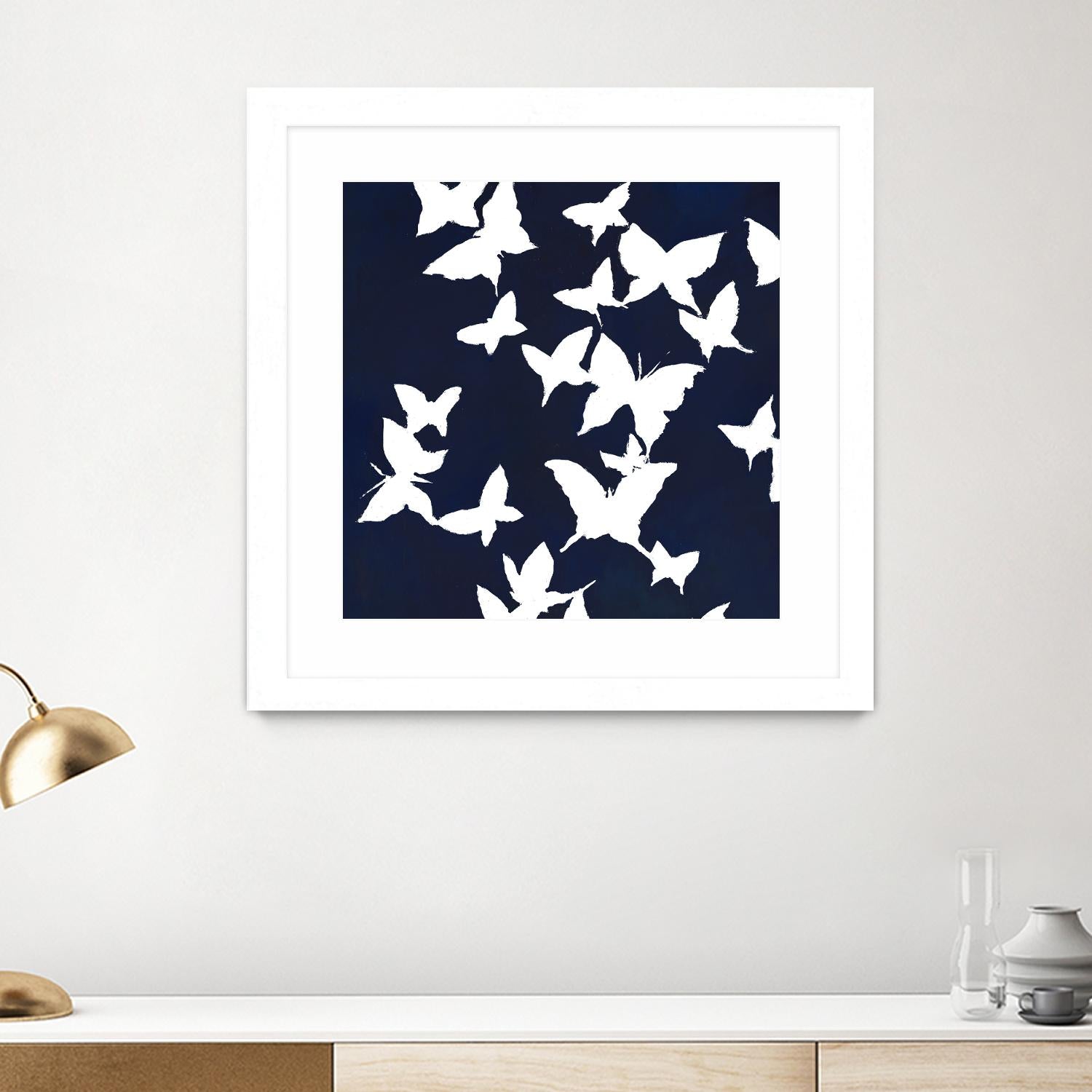 Flutterbys V3 by Liz Jardine on GIANT ART - animals