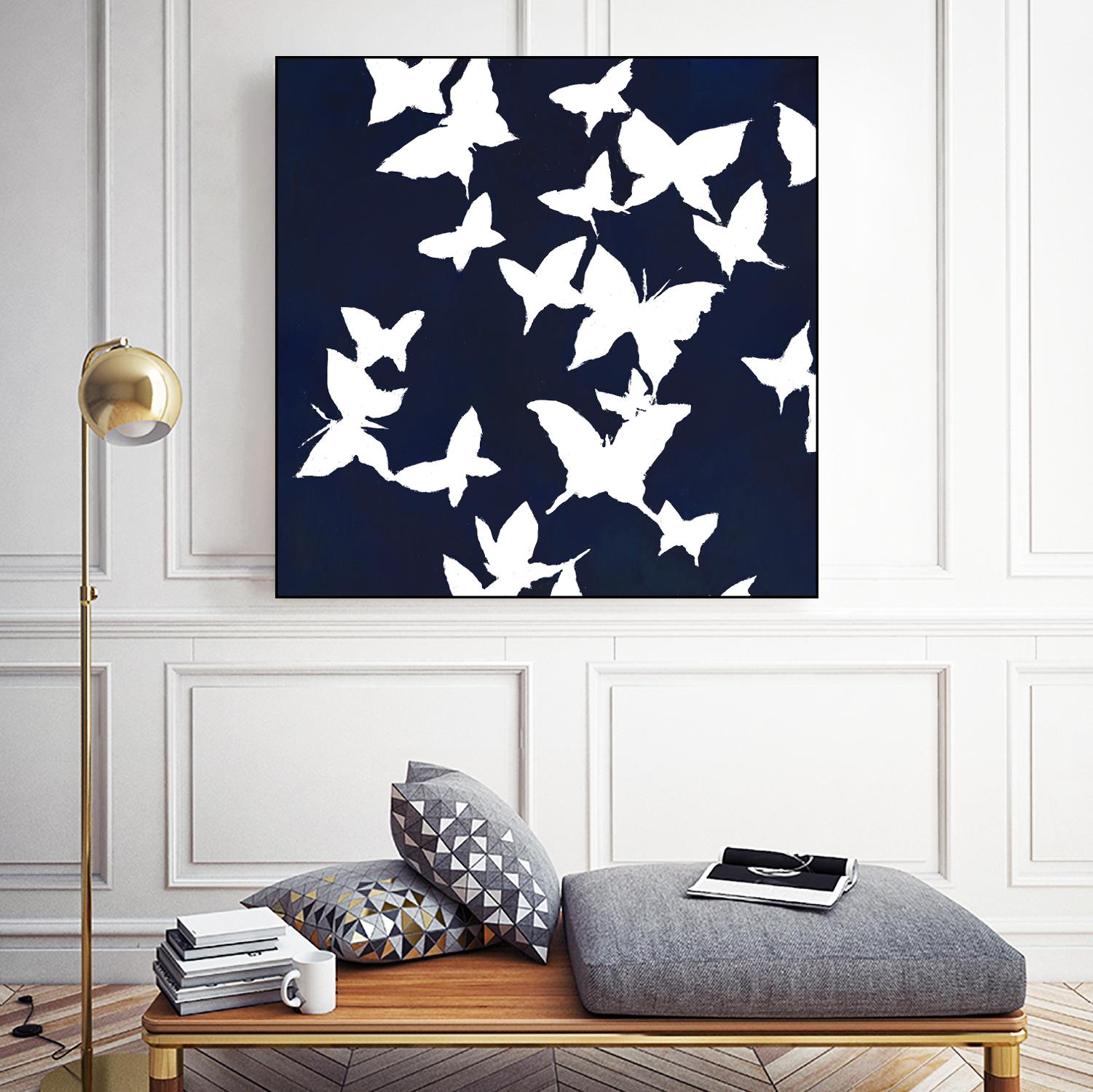 Flutterbys V3 by Liz Jardine on GIANT ART - animals