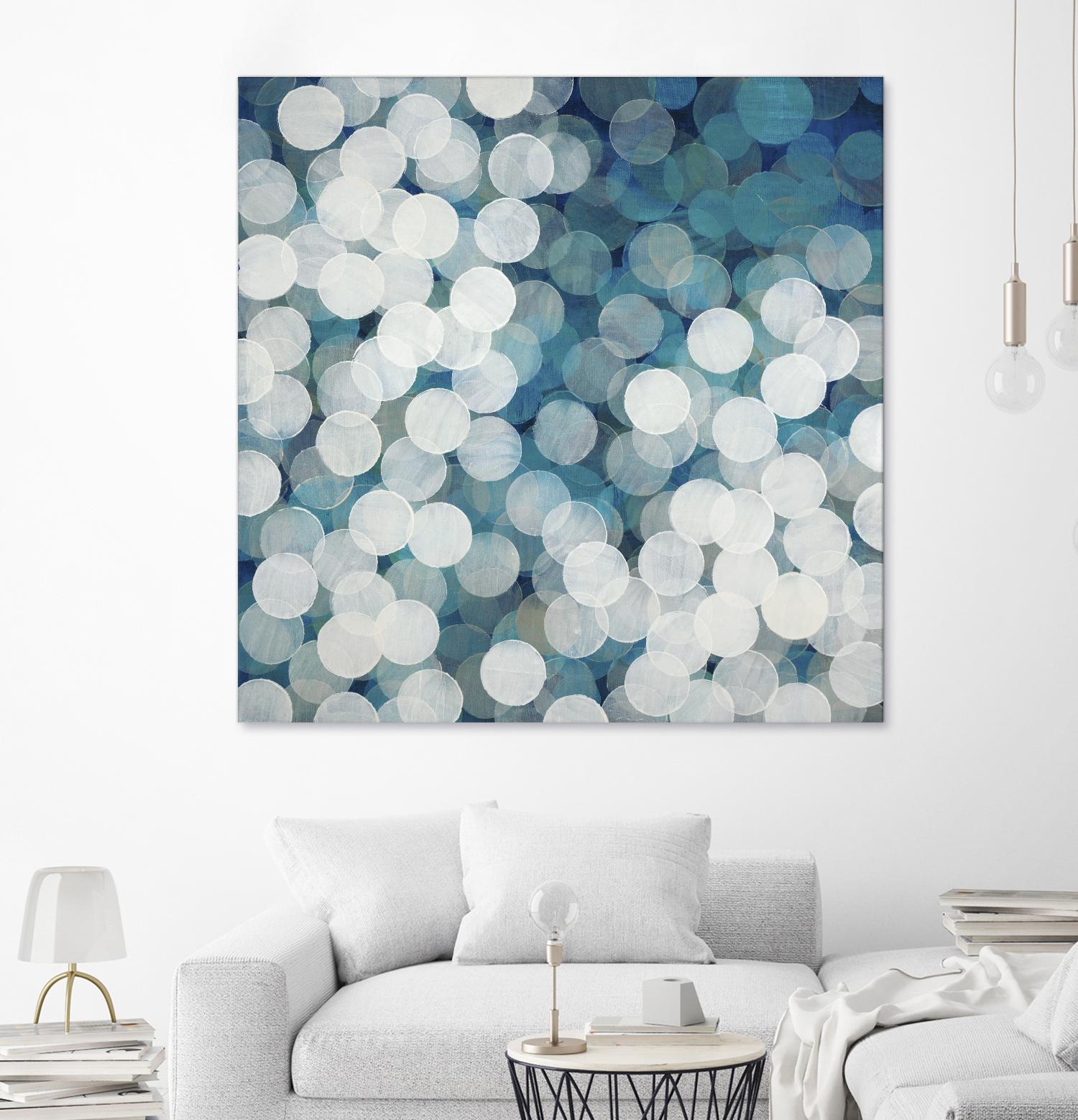 Head in the Clouds by Liz Jardine on GIANT ART - white abstract