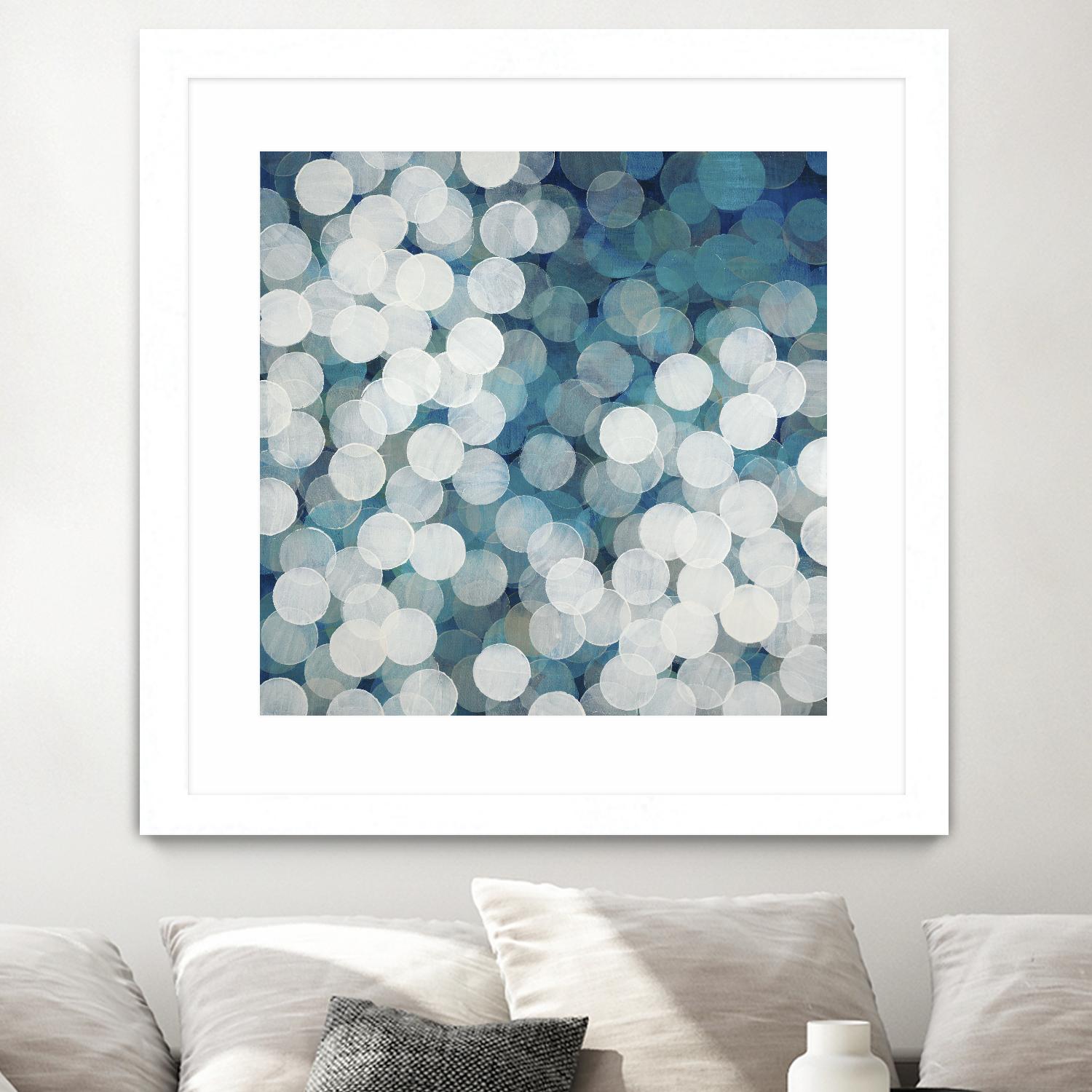 Head in the Clouds by Liz Jardine on GIANT ART - white abstract