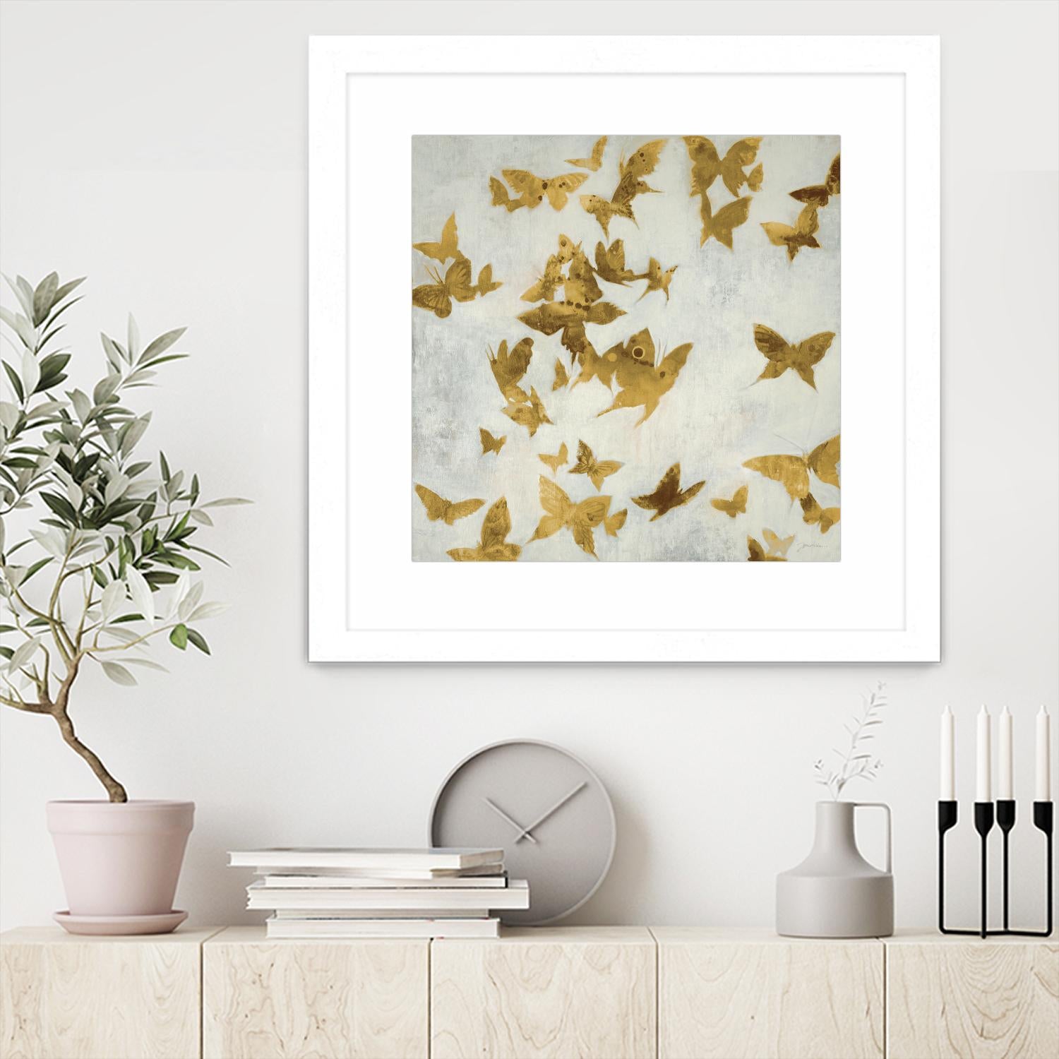 Flutterbys V2 by Liz Jardine on GIANT ART - animals