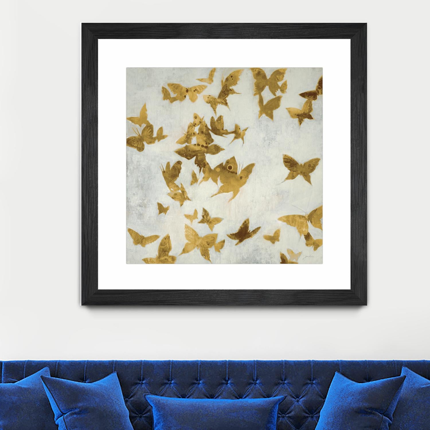 Flutterbys V2 by Liz Jardine on GIANT ART - animals