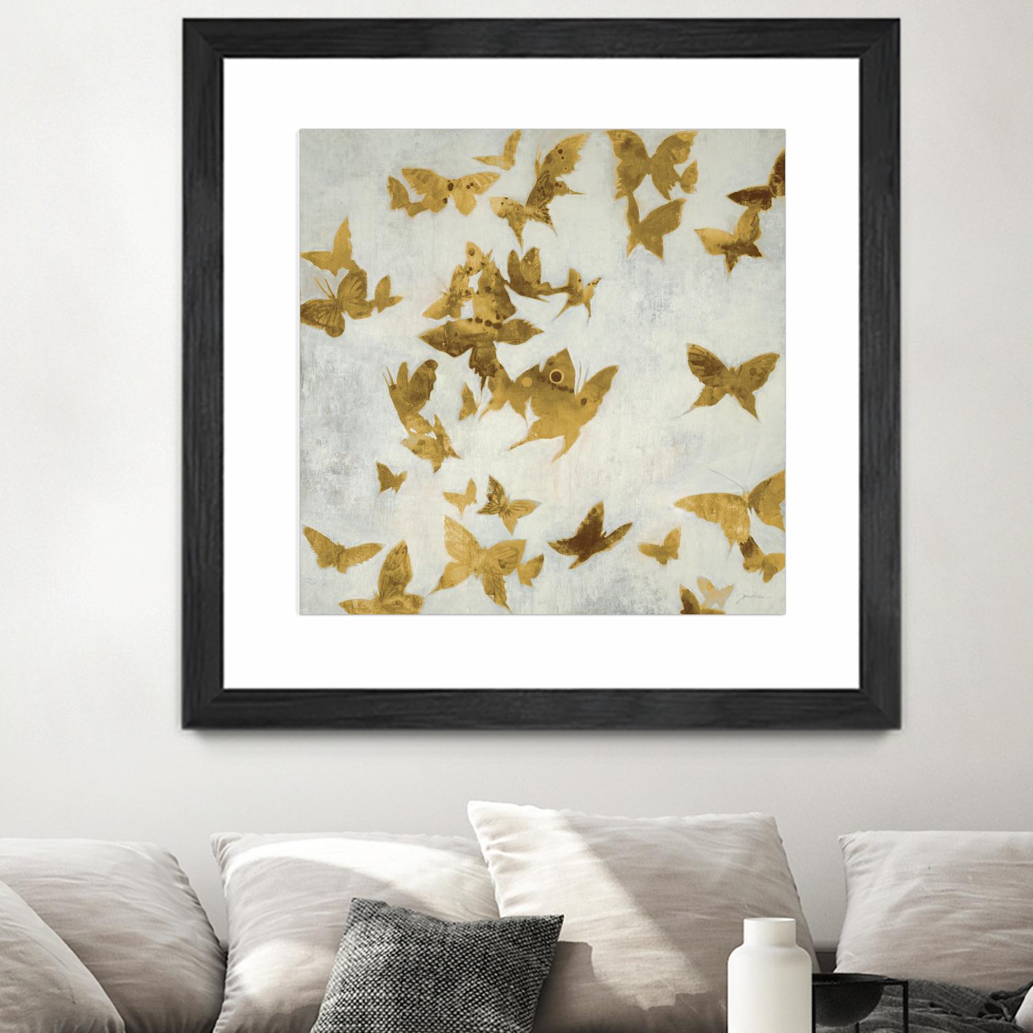 Flutterbys V2 by Liz Jardine on GIANT ART - animals
