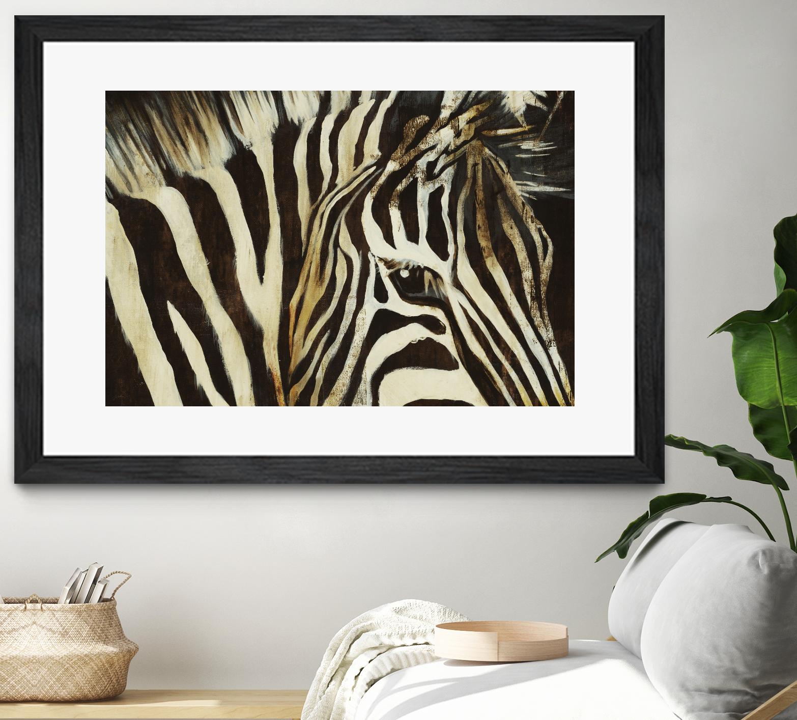 Striped Pajamas by Liz Jardine on GIANT ART - brown animals