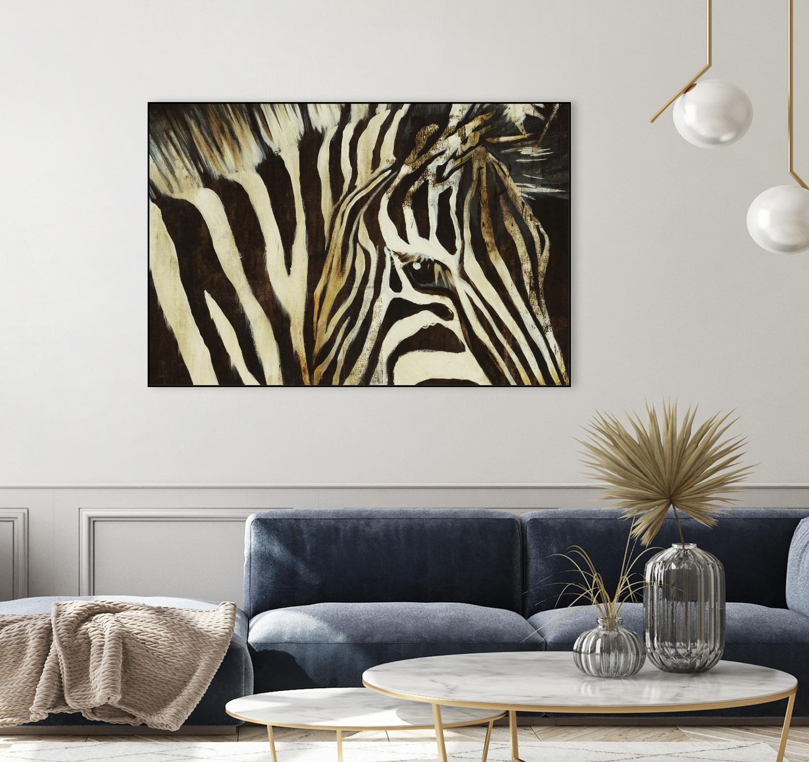 Striped Pajamas by Liz Jardine on GIANT ART - brown animals