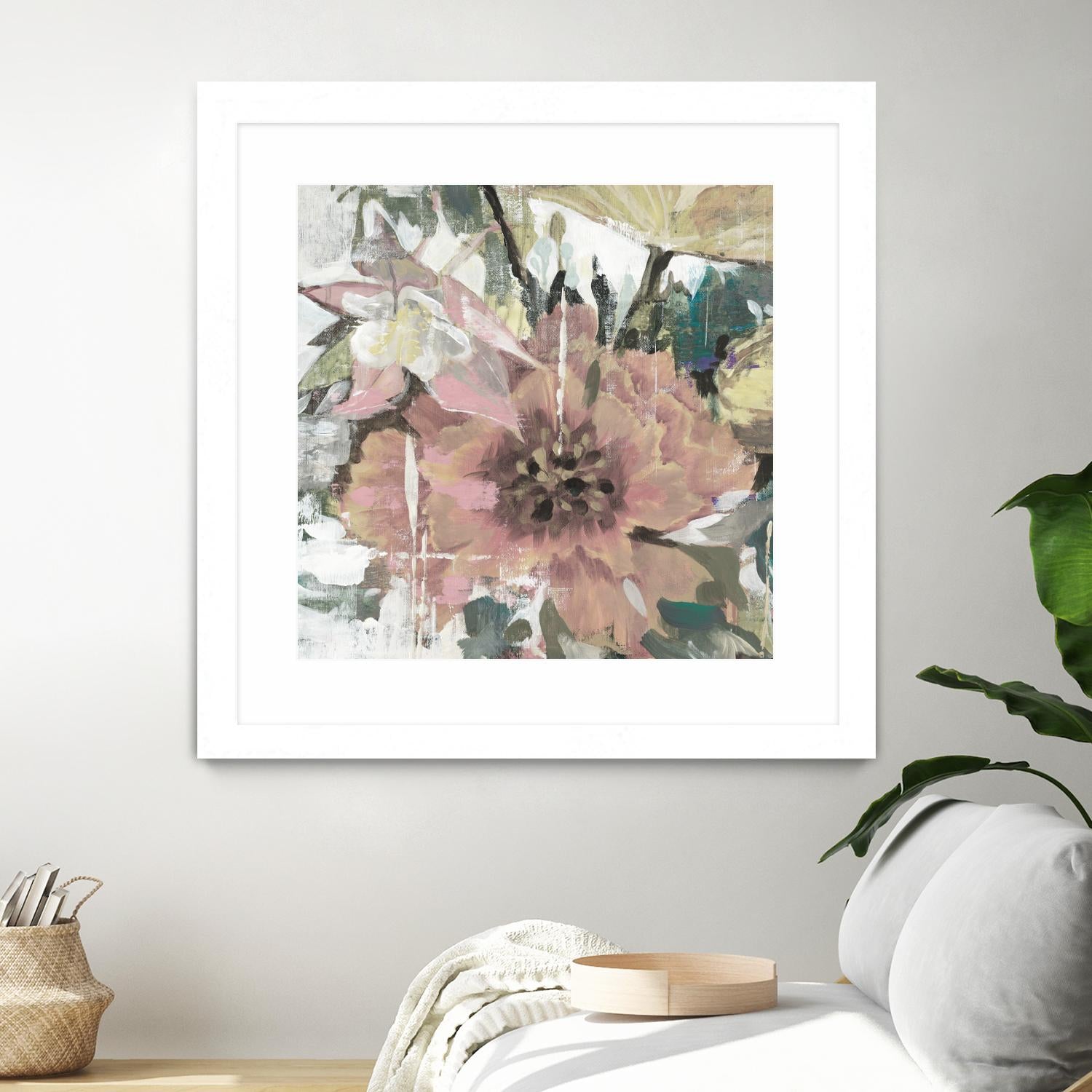Simple Gifts V4 by Liz Jardine on GIANT ART - pinks florals