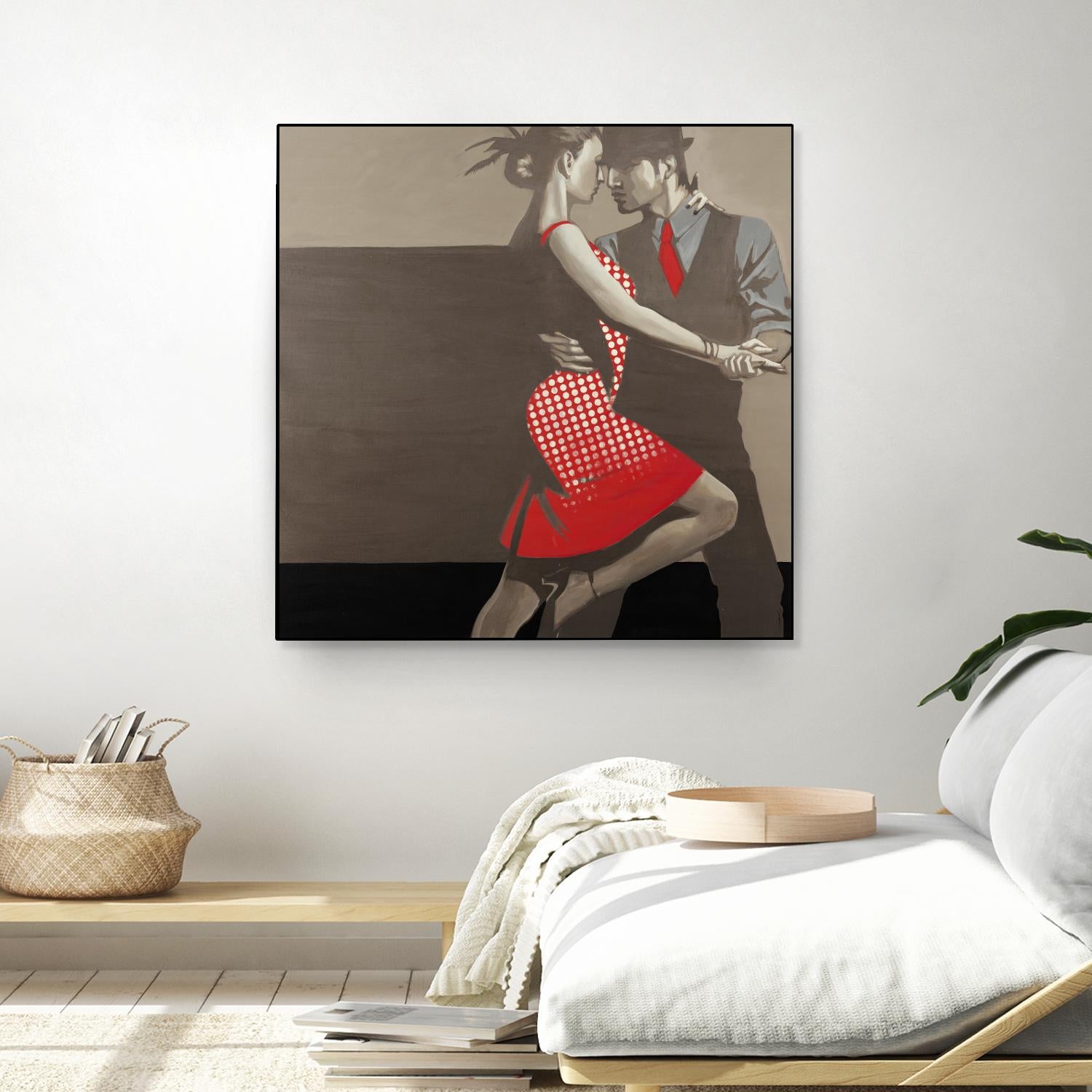 Last Tango by Liz Jardine on GIANT ART - grey men and women