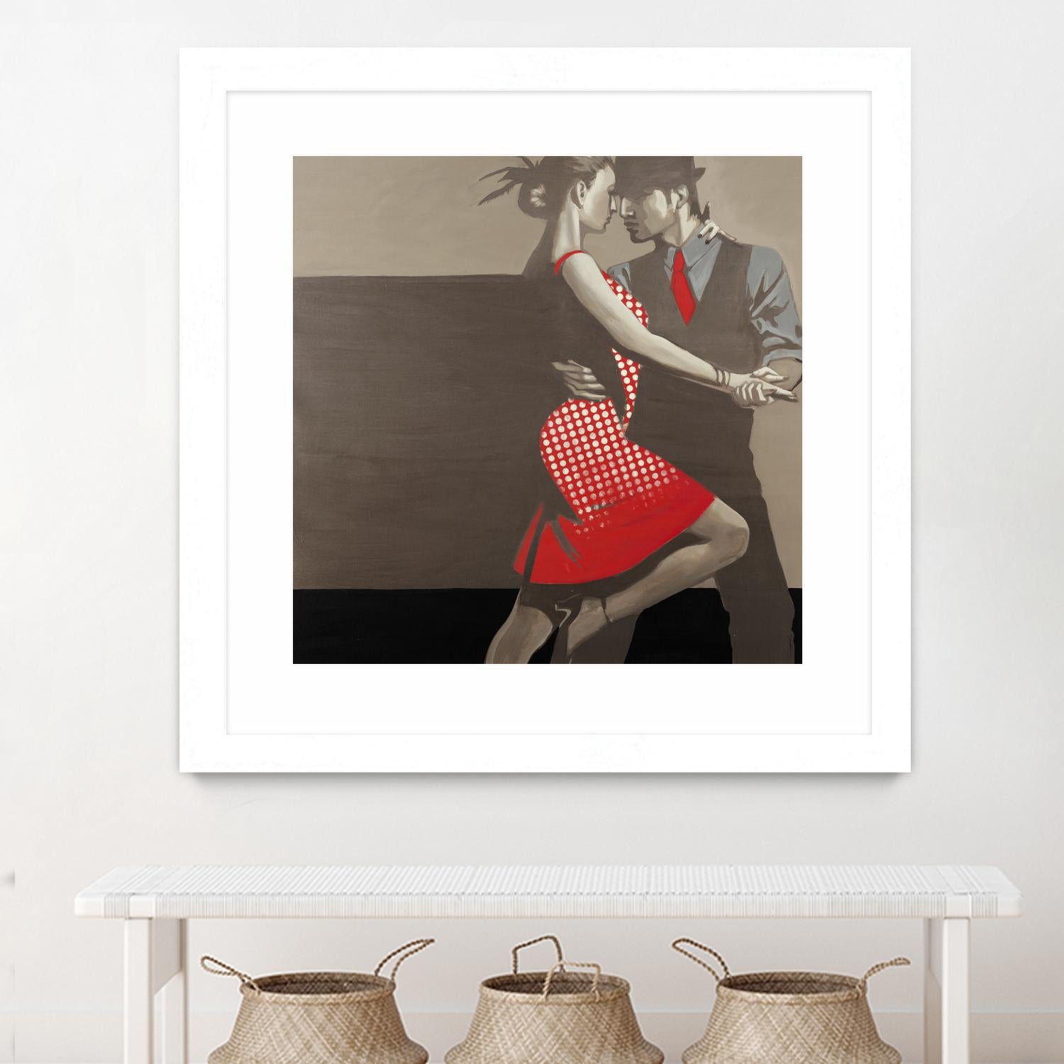 Last Tango by Liz Jardine on GIANT ART - grey men and women