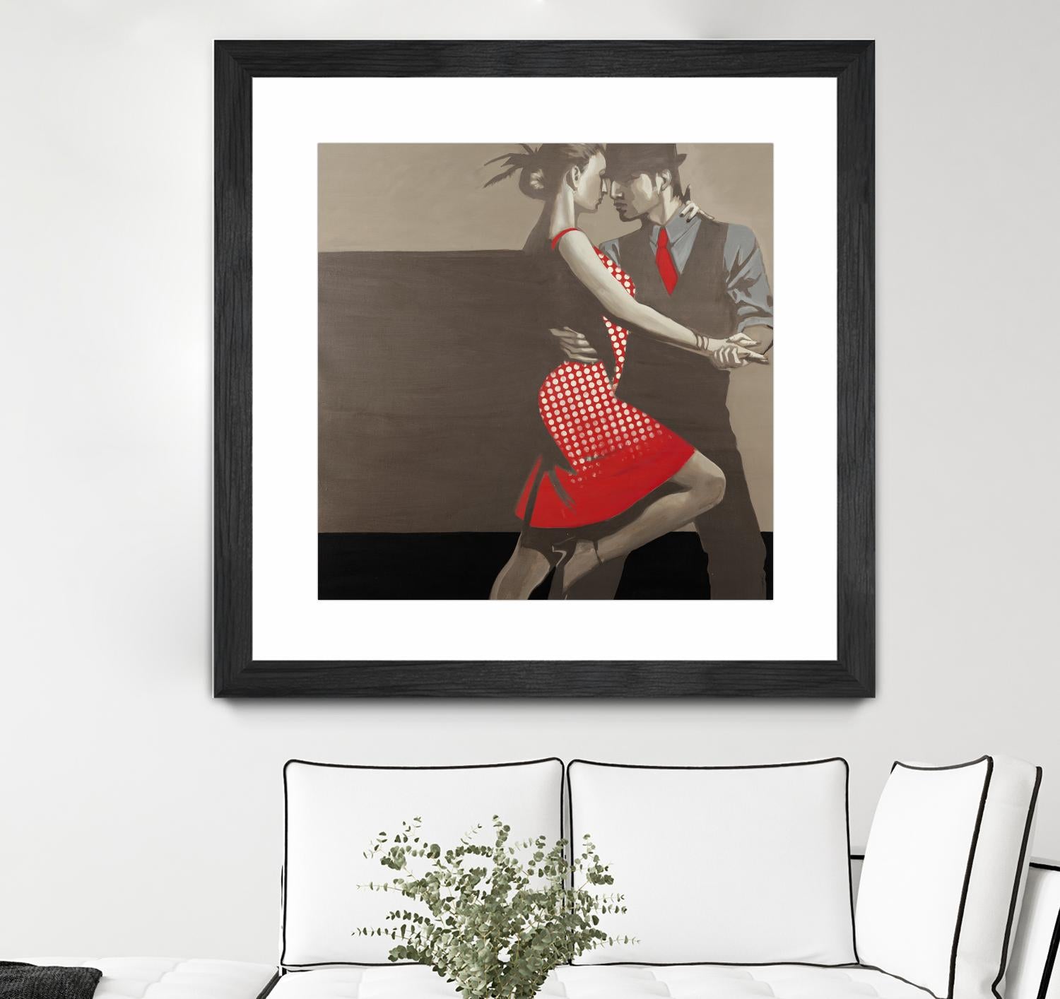 Last Tango by Liz Jardine on GIANT ART - grey men and women