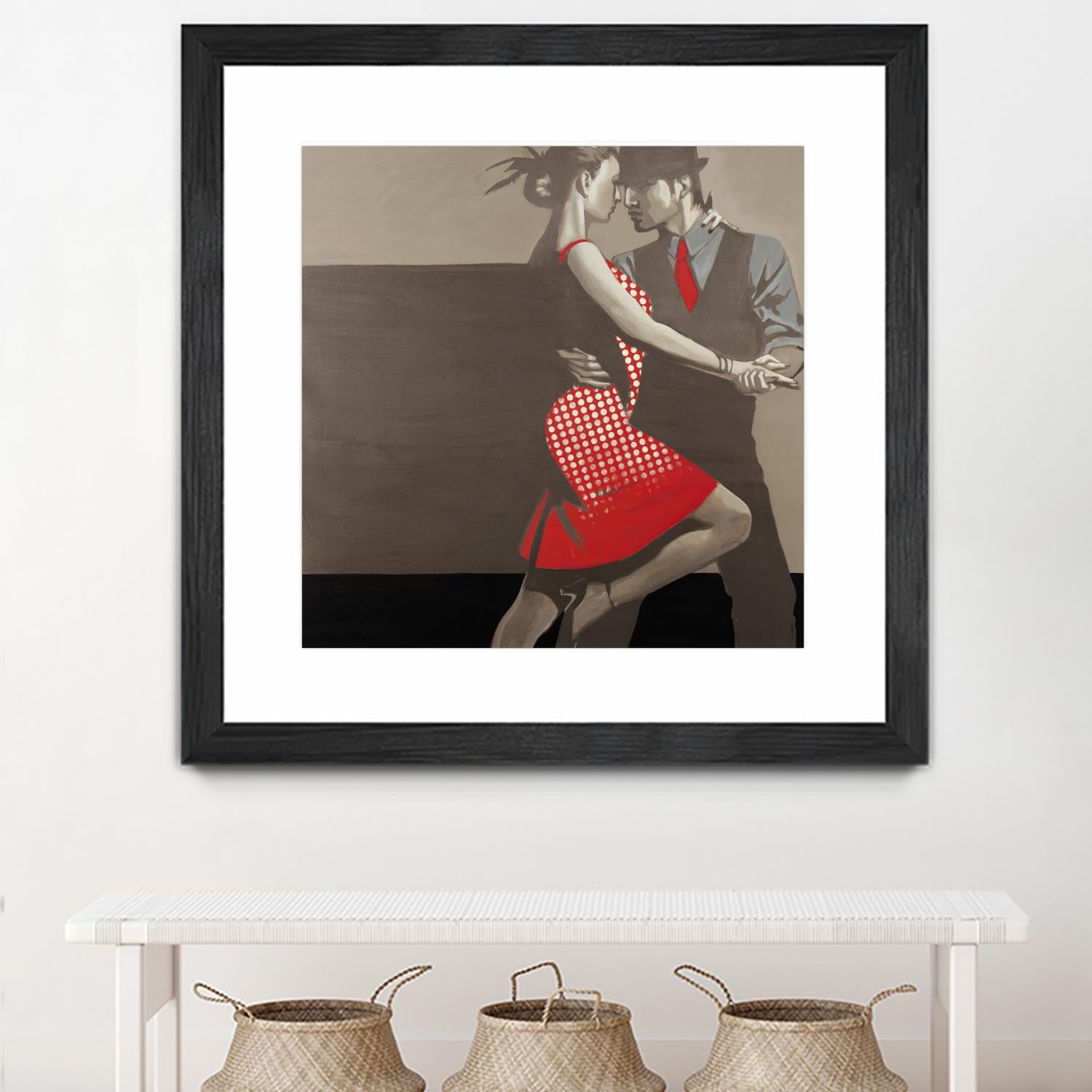 Last Tango by Liz Jardine on GIANT ART - grey men and women