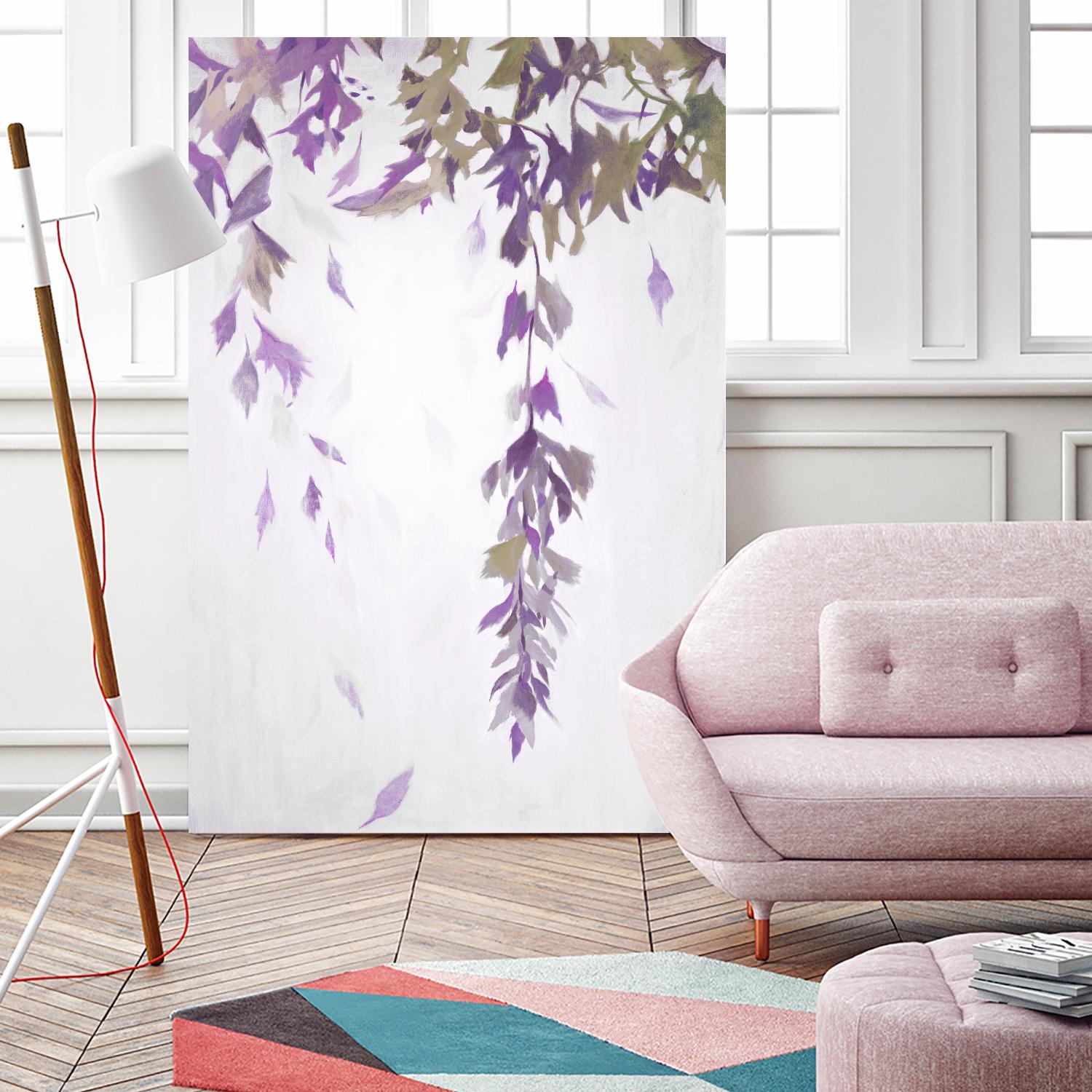 Leaf Cascade V2 by Liz Jardine on GIANT ART - botanicals