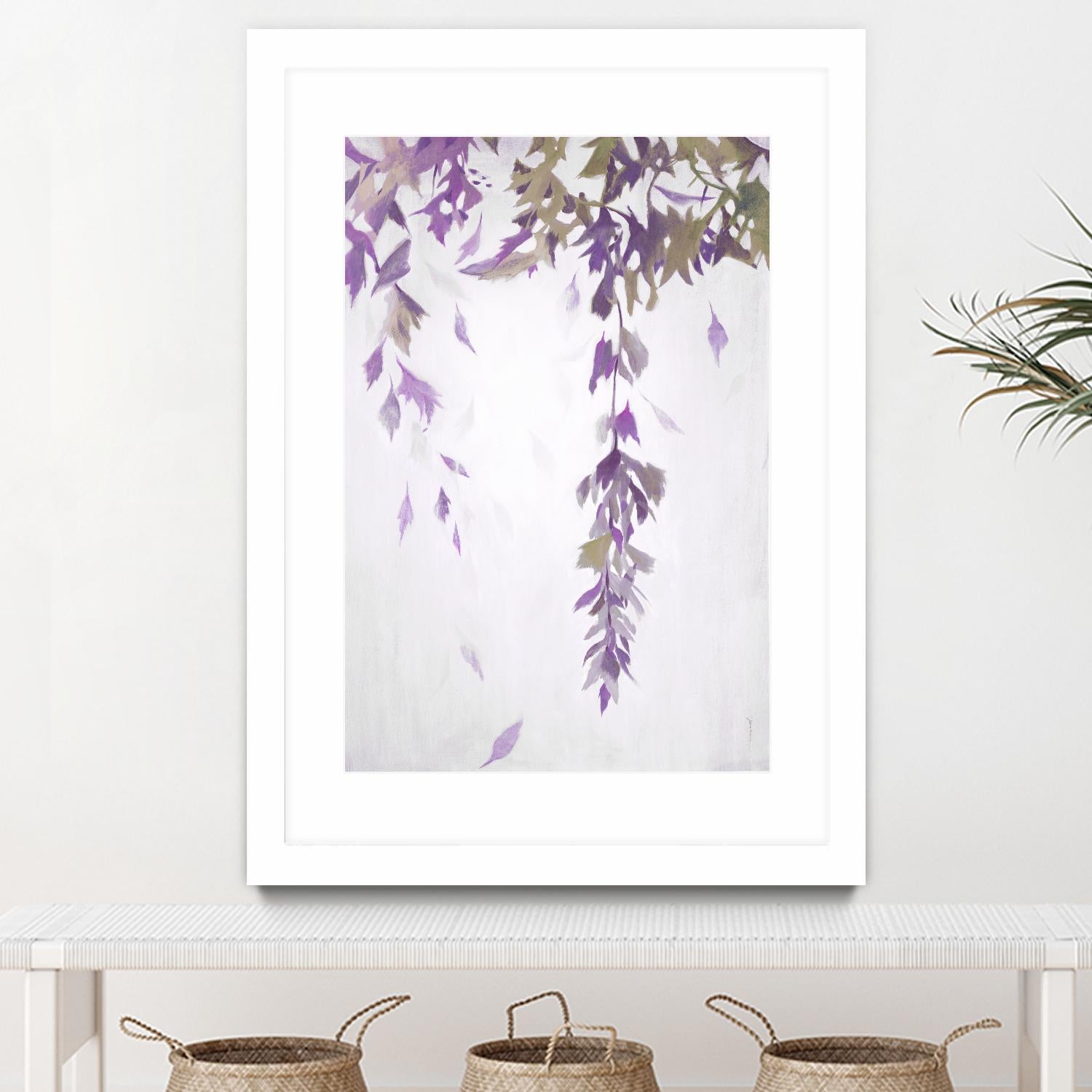 Leaf Cascade V2 by Liz Jardine on GIANT ART - botanicals