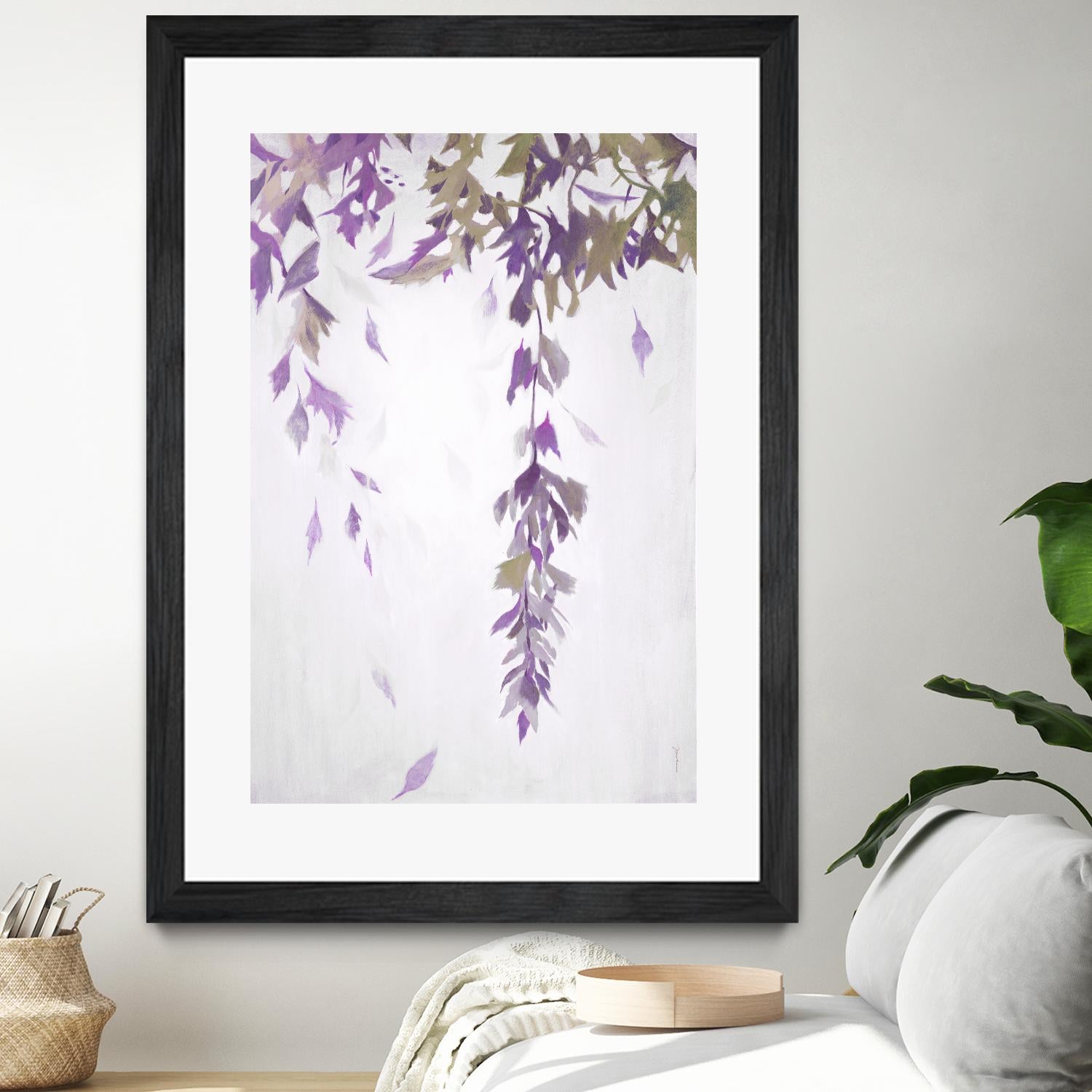 Leaf Cascade V2 by Liz Jardine on GIANT ART - botanicals