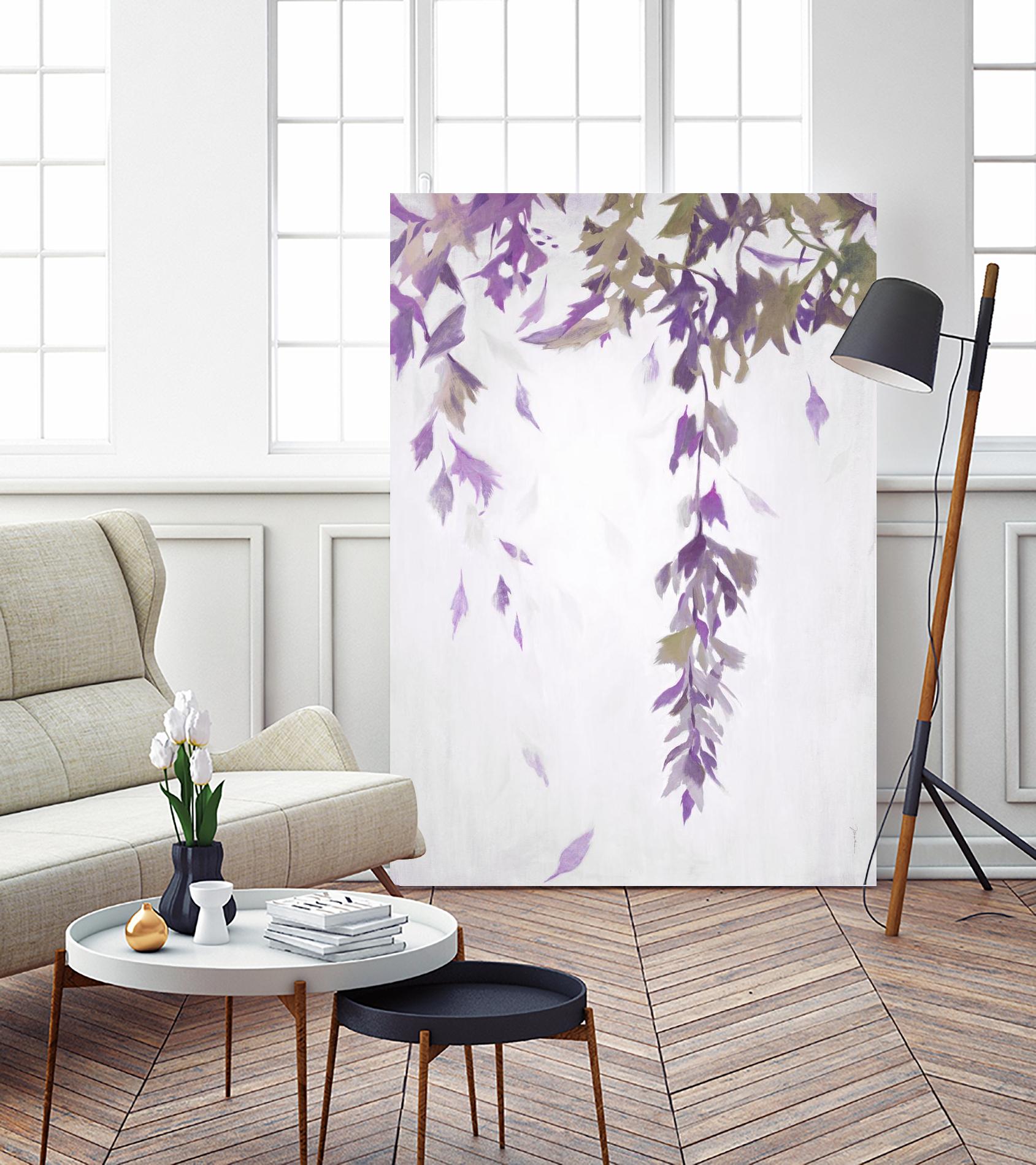 Leaf Cascade V2 by Liz Jardine on GIANT ART - botanicals