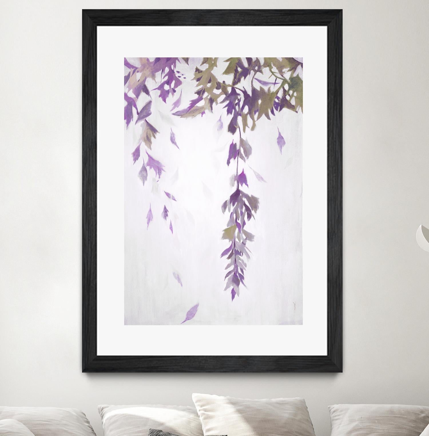 Leaf Cascade V2 by Liz Jardine on GIANT ART - botanicals