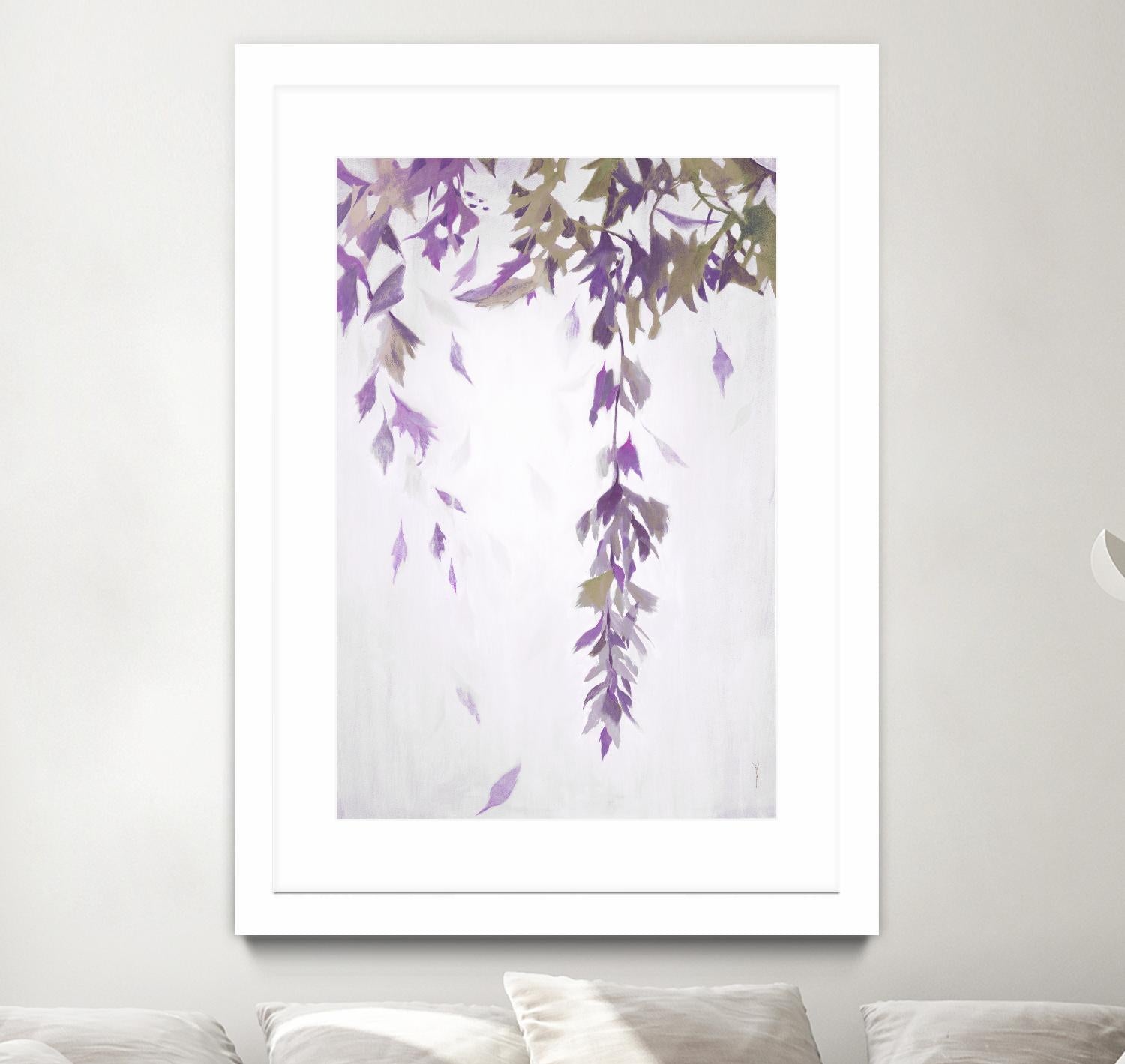 Leaf Cascade V2 by Liz Jardine on GIANT ART - botanicals