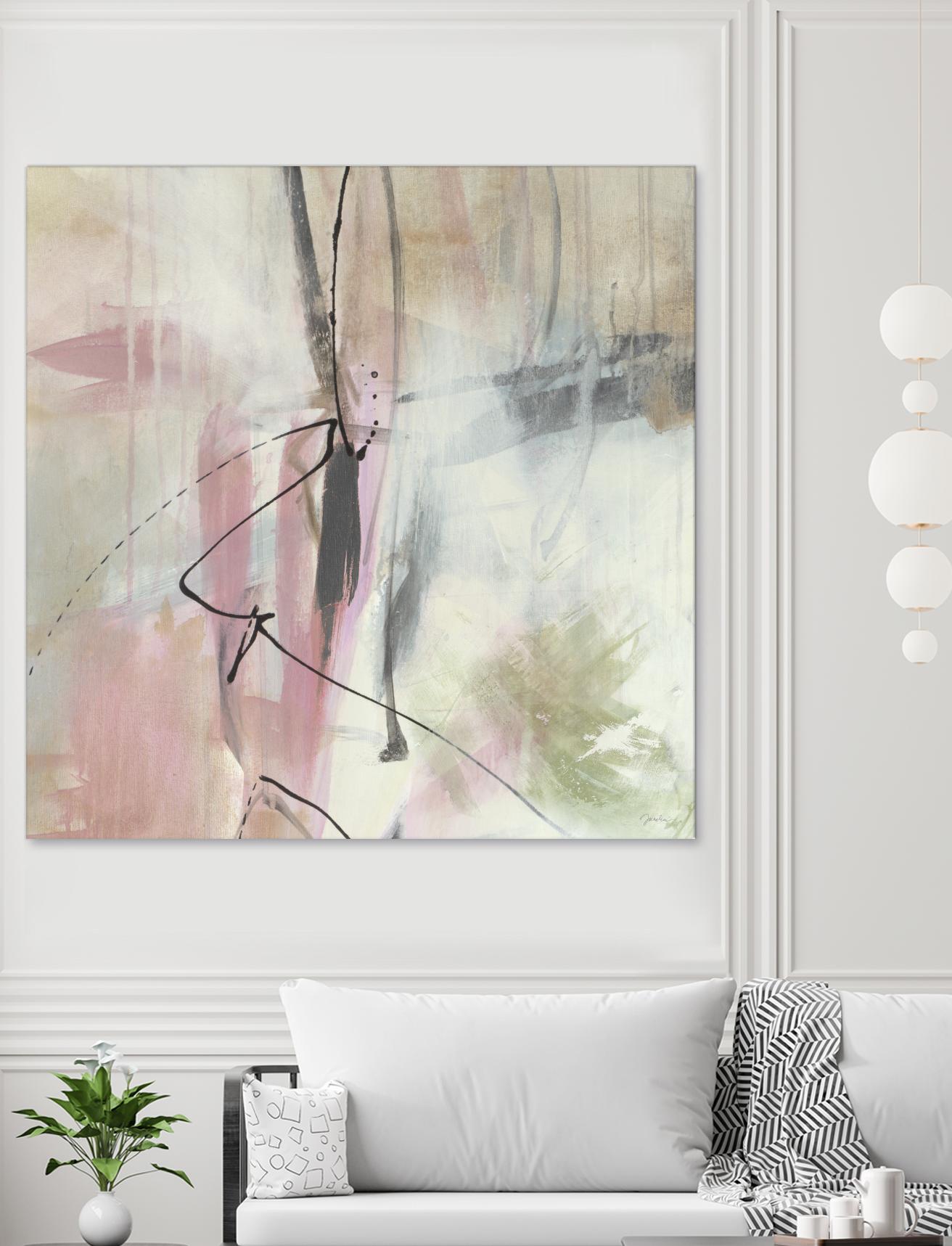 A la mode by Liz Jardine on GIANT ART - beige abstract