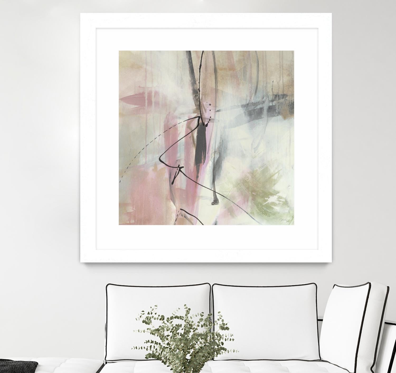 A la mode by Liz Jardine on GIANT ART - beige abstract