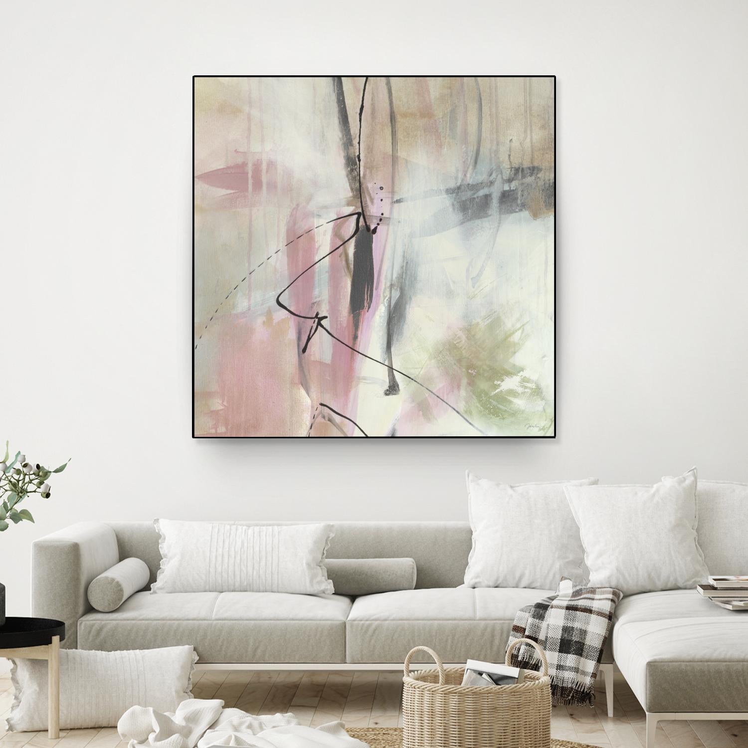 A la mode by Liz Jardine on GIANT ART - beige abstract