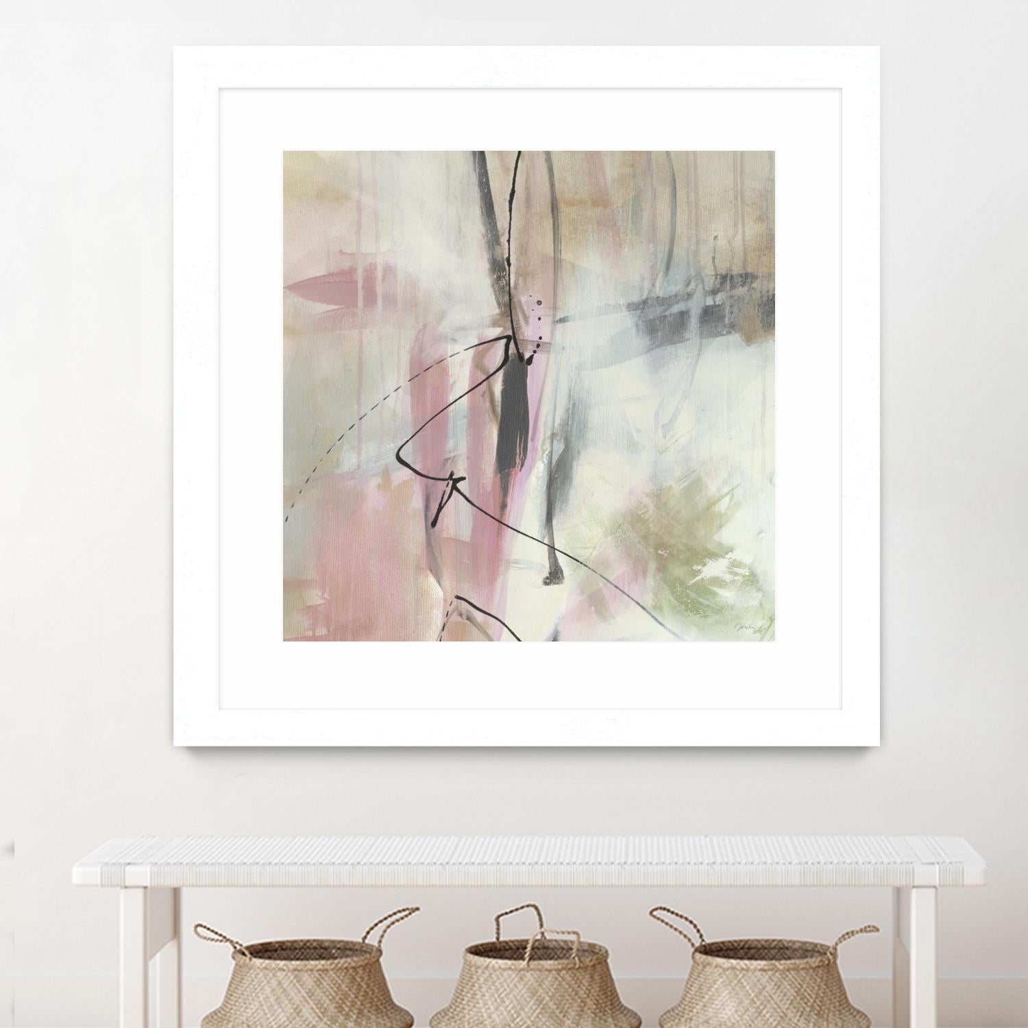 A la mode by Liz Jardine on GIANT ART - beige abstract