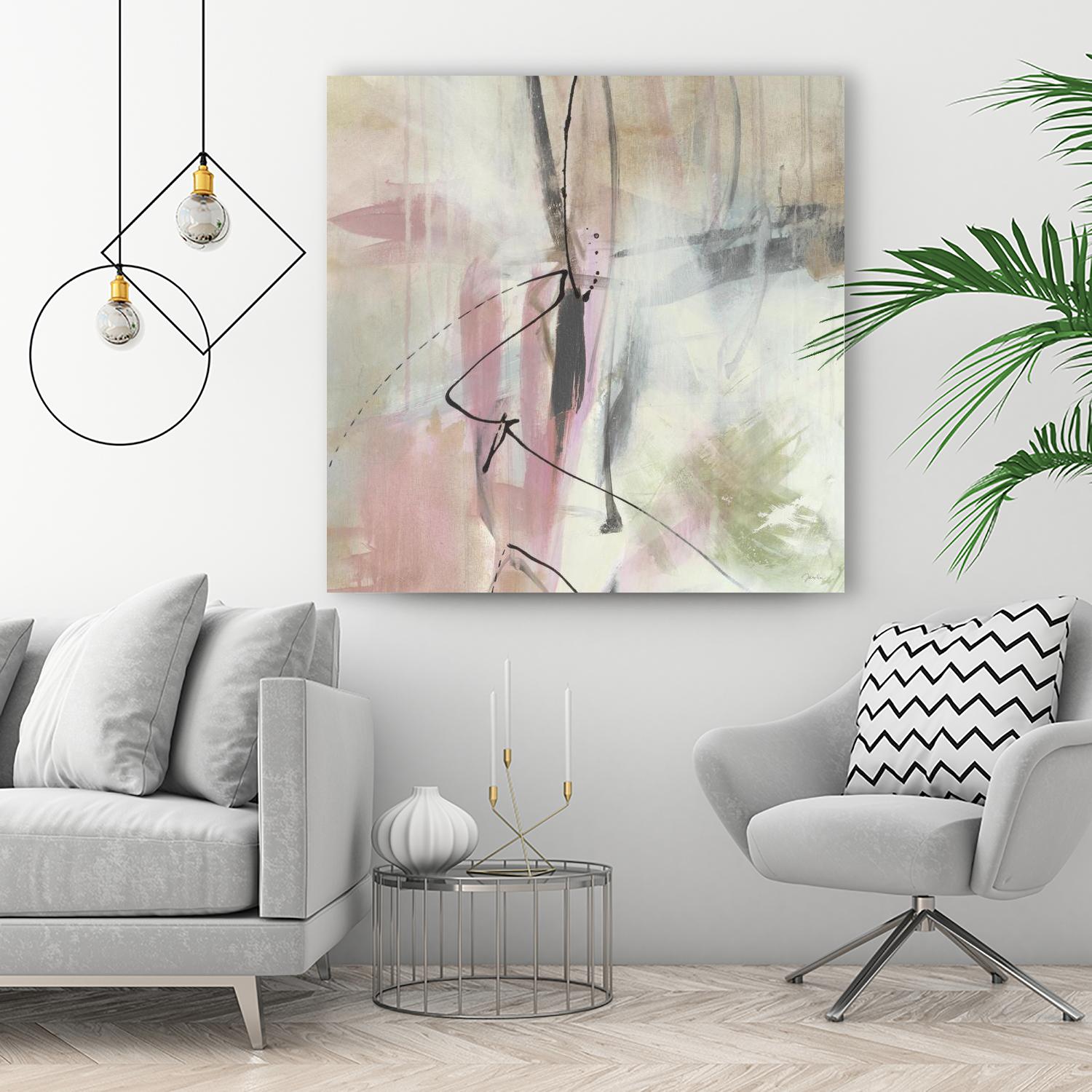 A la mode by Liz Jardine on GIANT ART - beige abstract