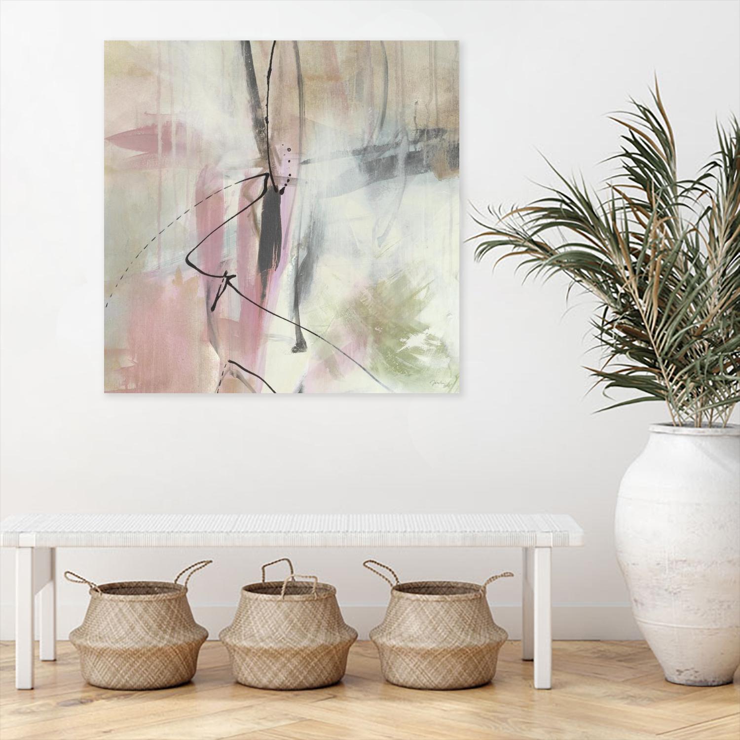 A la mode by Liz Jardine on GIANT ART - beige abstract