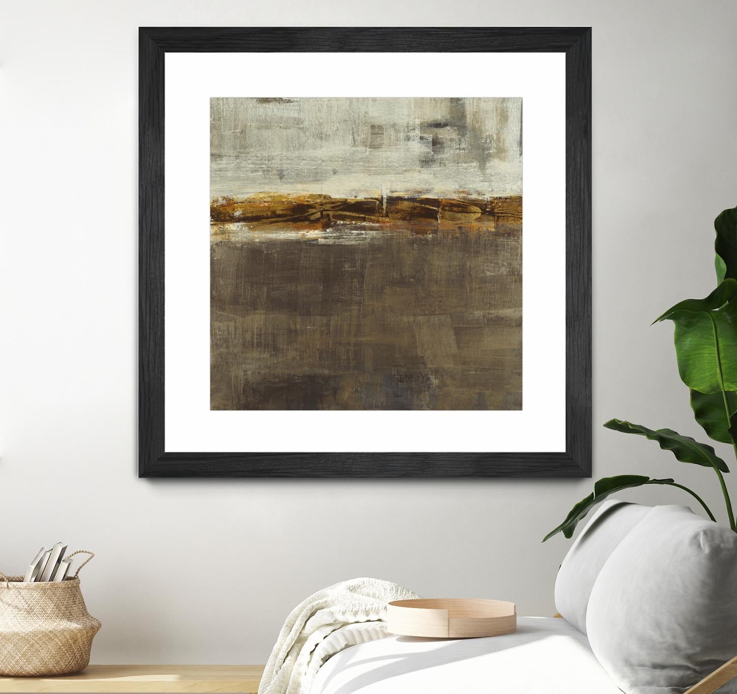 Golden Chain by Liz Jardine on GIANT ART - grey abstract
