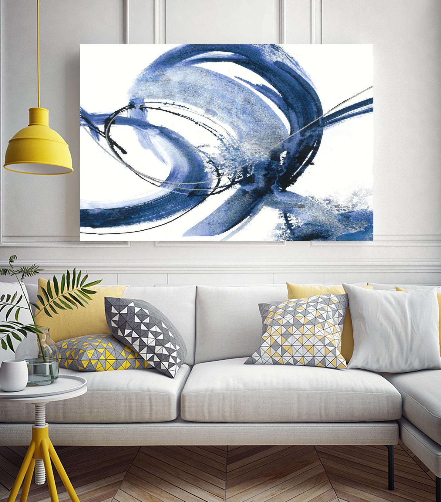 The Next Wave V18 by Liz Jardine on GIANT ART - grays organic shapes