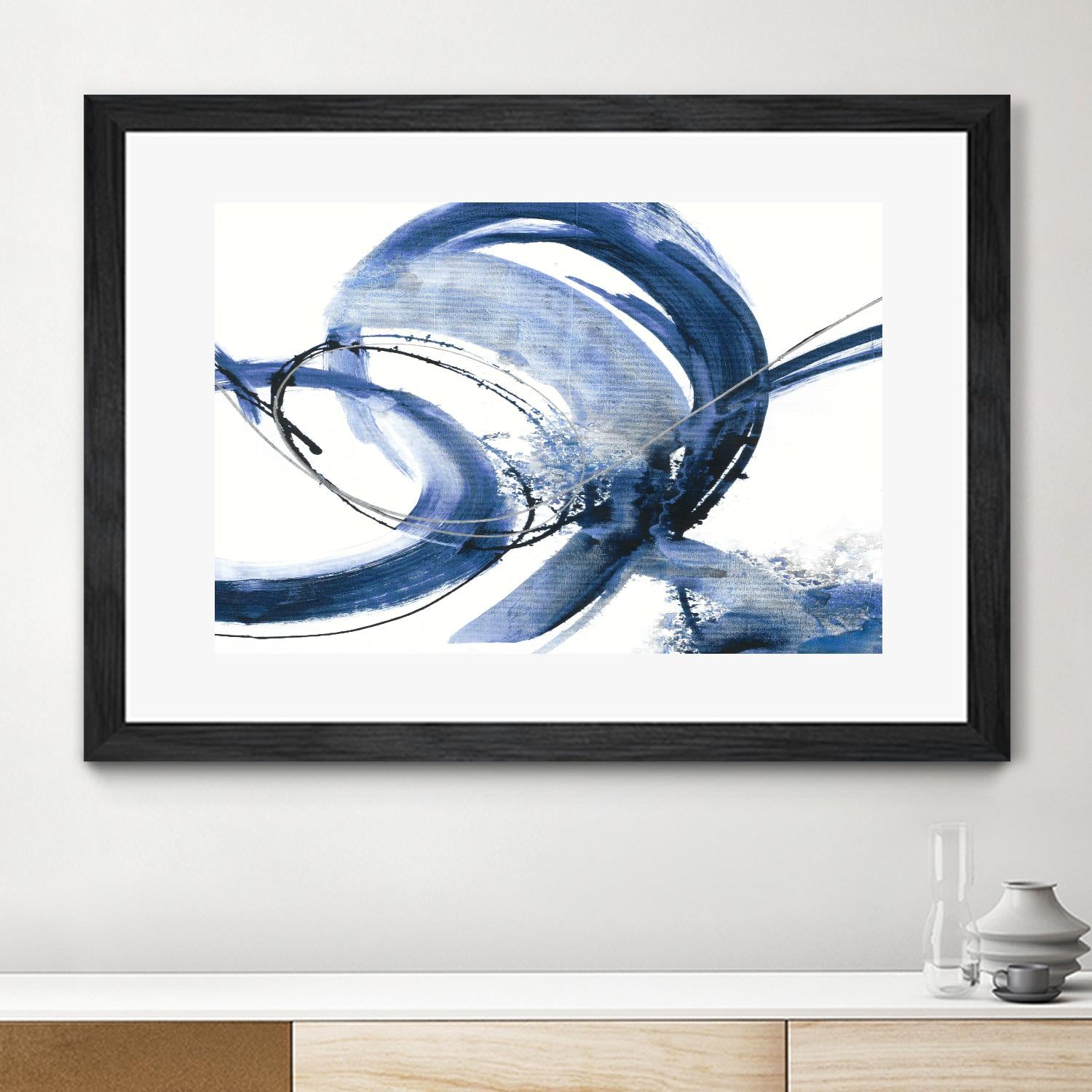 The Next Wave V18 by Liz Jardine on GIANT ART - grays organic shapes