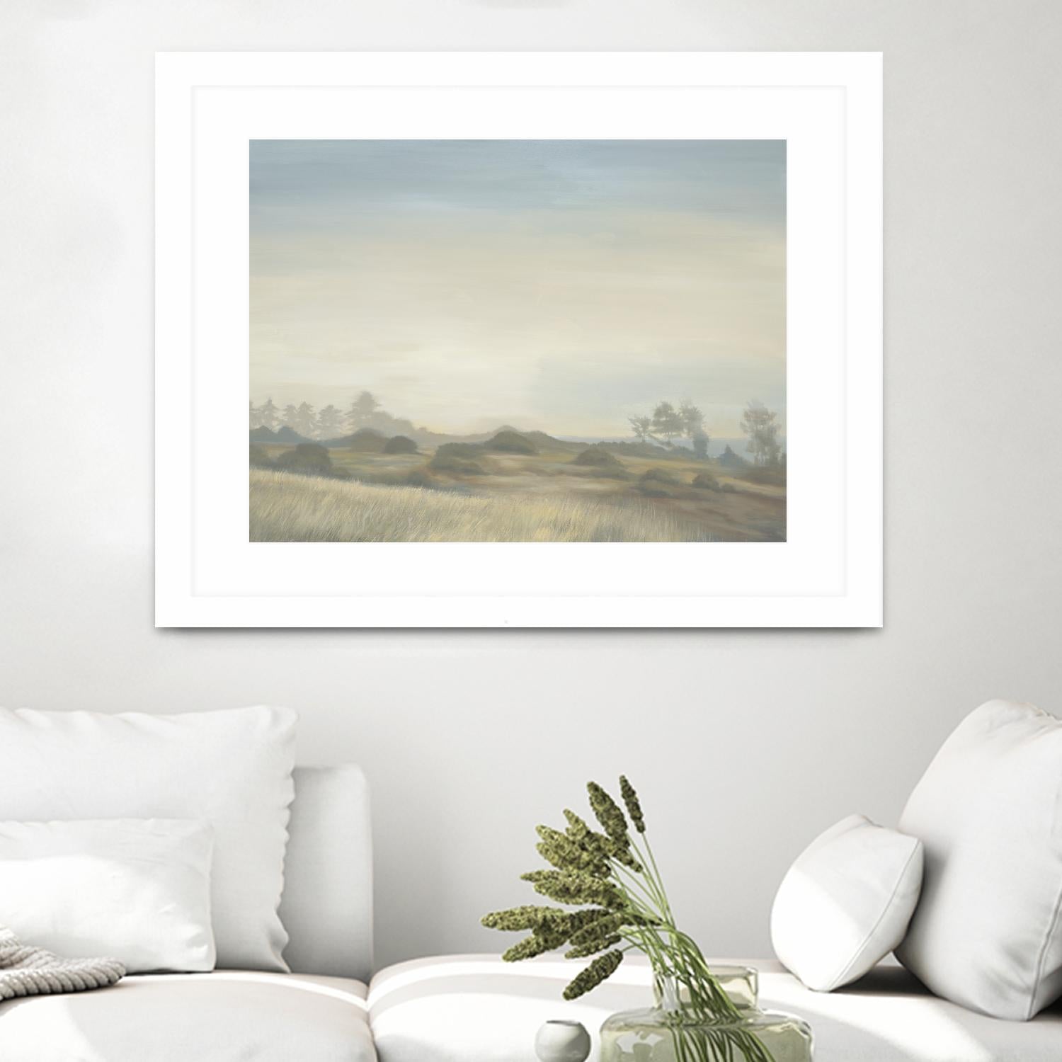 Waves Of Grain by Liz Jardine on GIANT ART - browns scenic, traditional landscapes