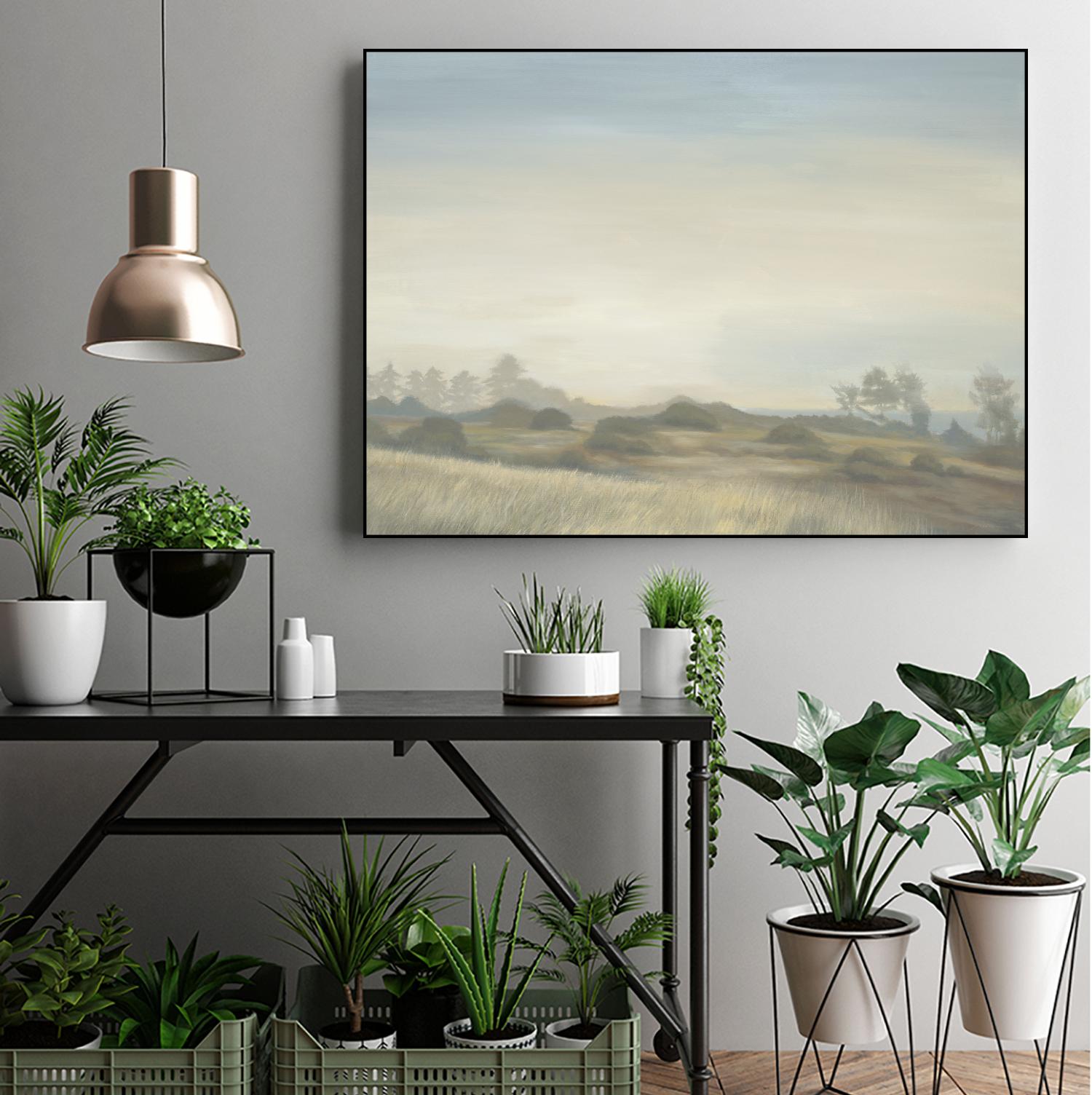 Waves Of Grain by Liz Jardine on GIANT ART - browns scenic, traditional landscapes