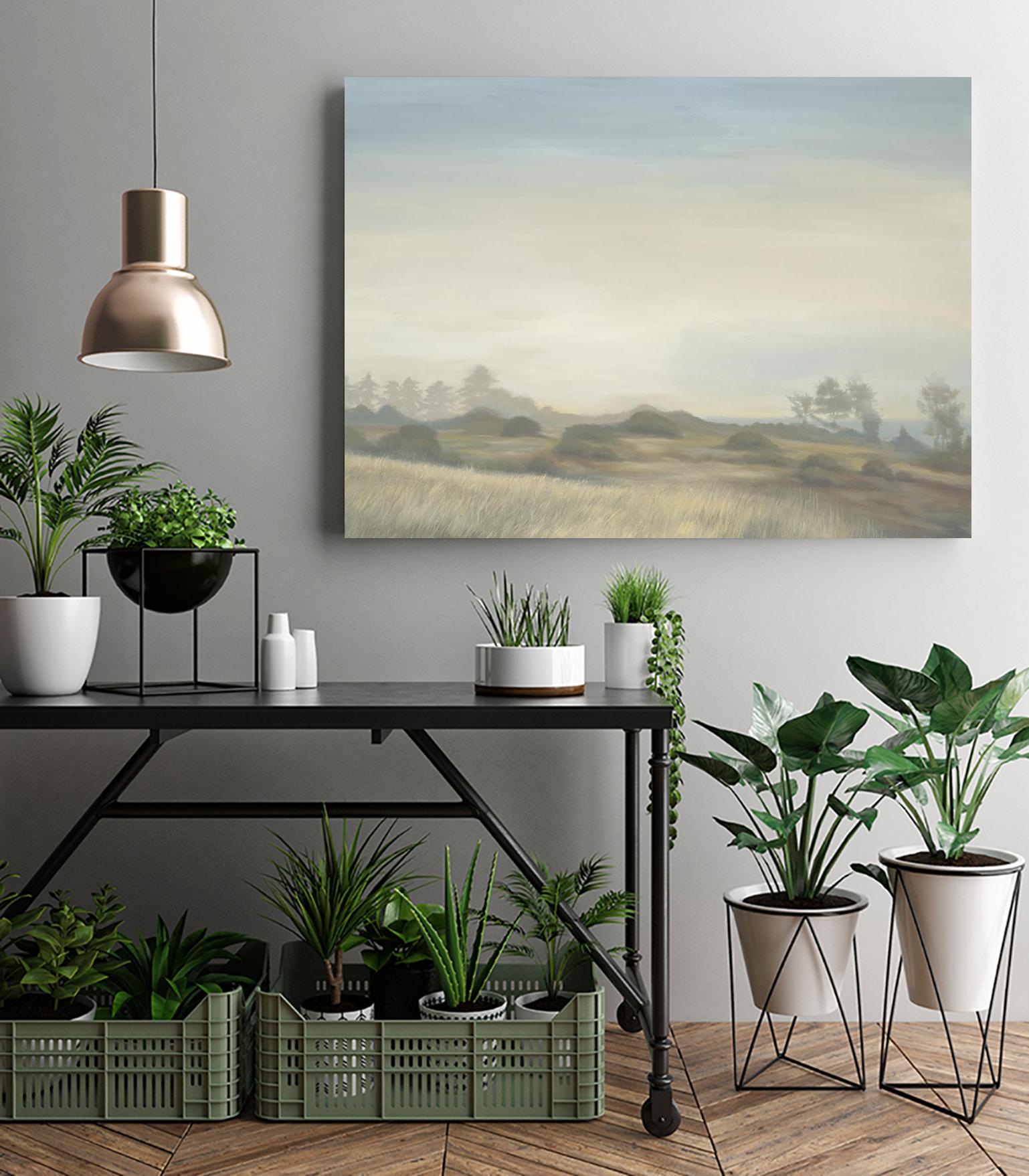 Waves Of Grain by Liz Jardine on GIANT ART - browns scenic, traditional landscapes