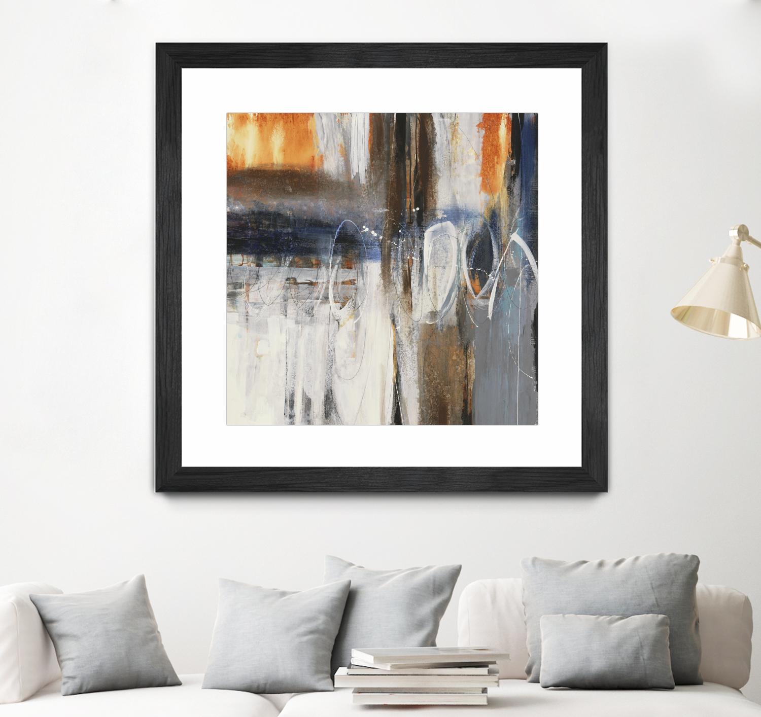 Back to the Future by Liz Jardine on GIANT ART - browns abstract