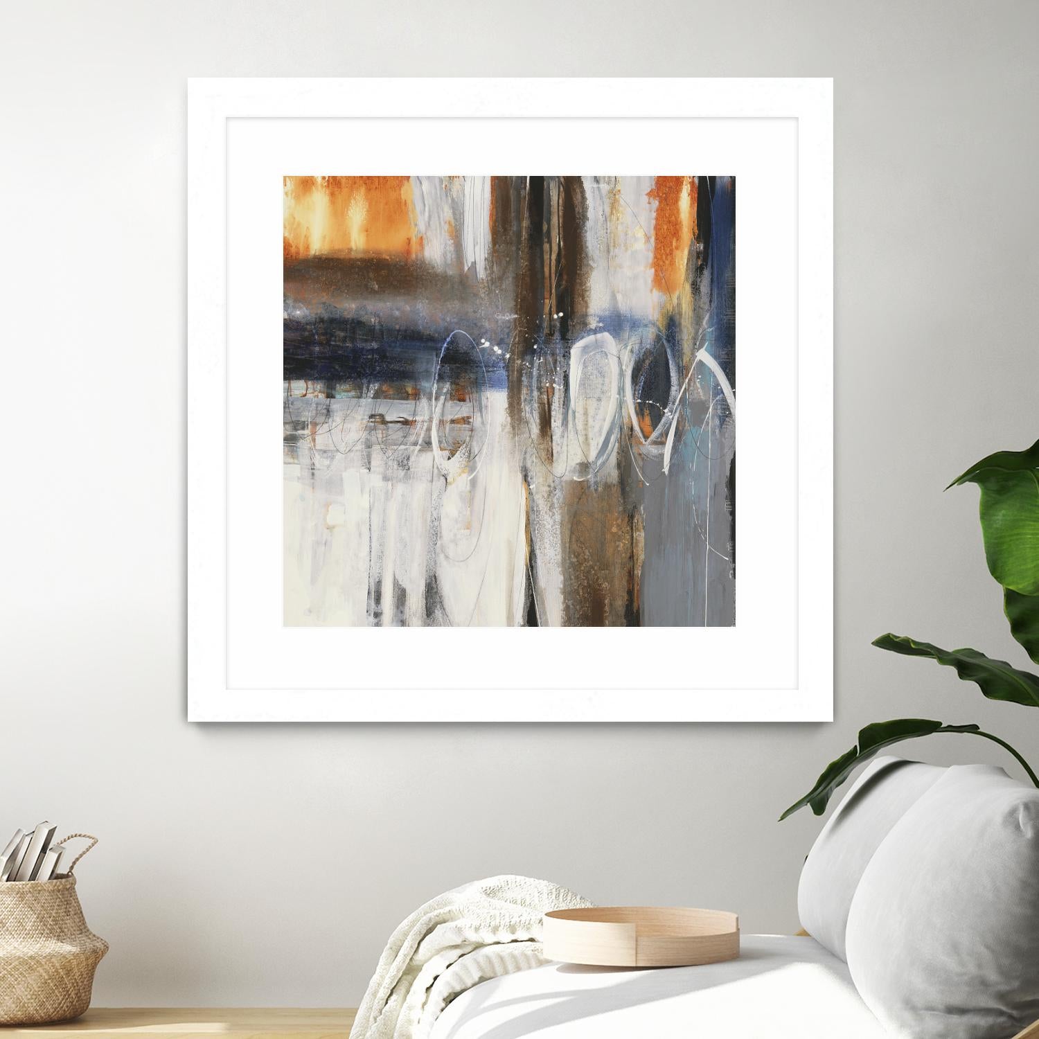 Back to the Future by Liz Jardine on GIANT ART - browns abstract