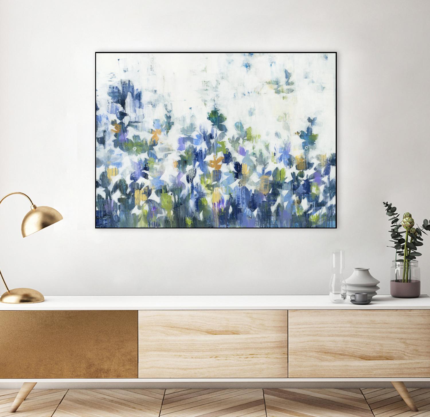 Pure Poetry by Liz Jardine on GIANT ART - abstracted florals