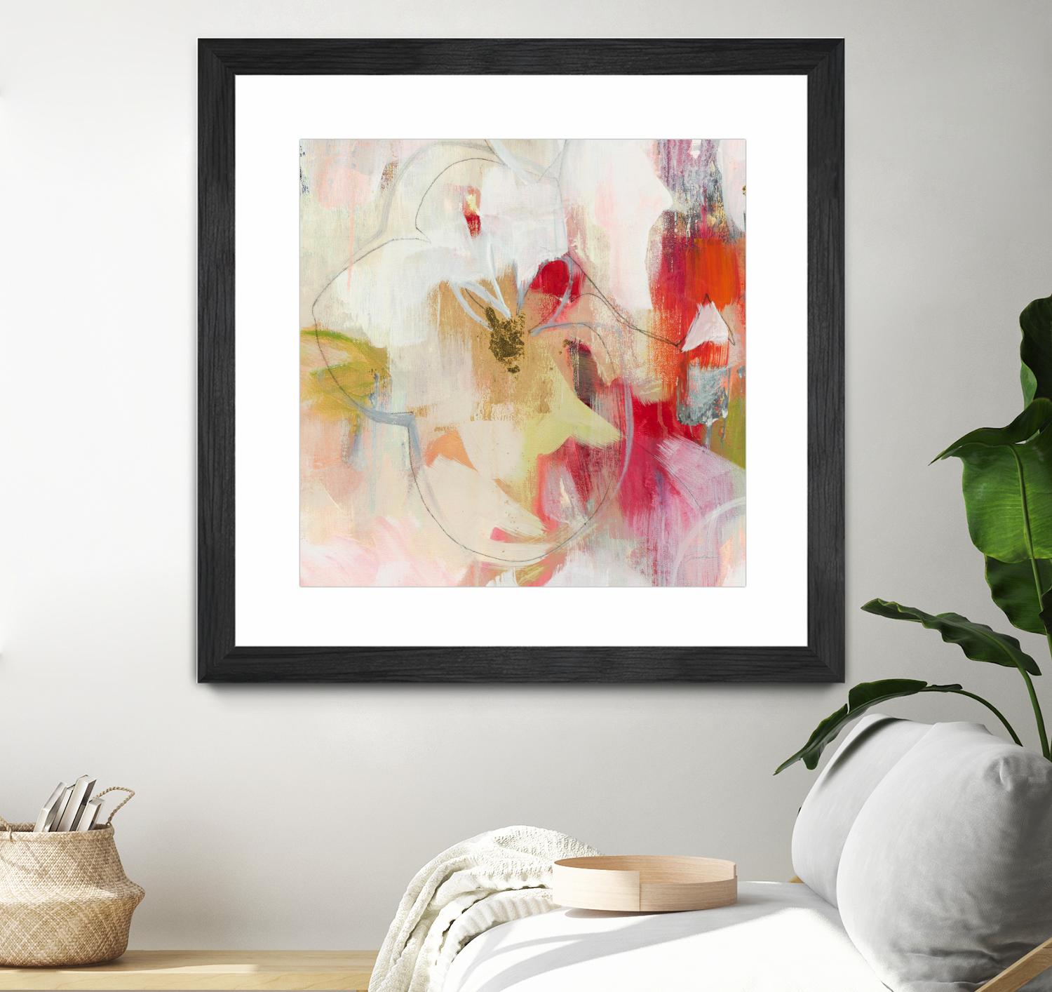 Fresh Start V5 by Liz Jardine on GIANT ART - whites & creams abstract white