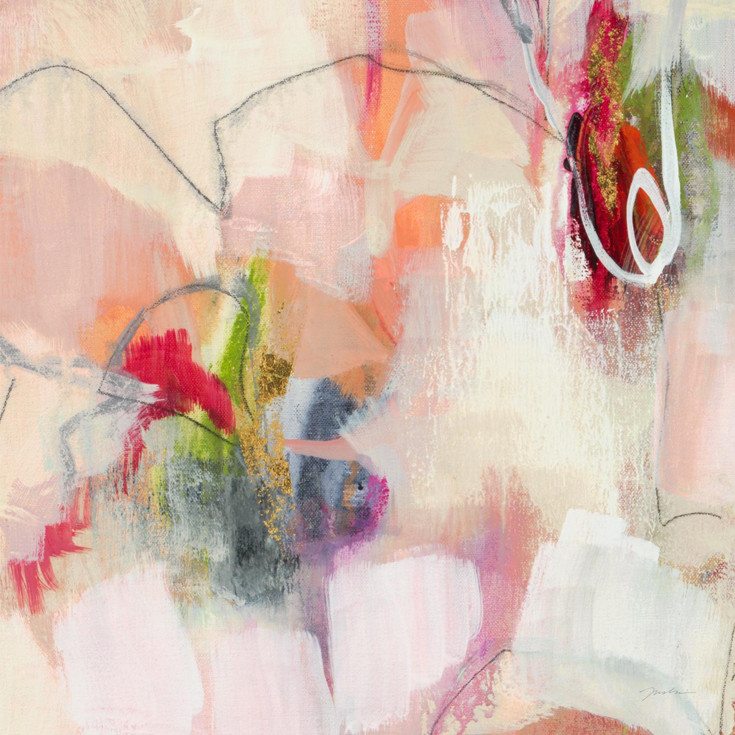 Fresh Start V7 by Liz Jardine on GIANT ART - whites & creams abstract white