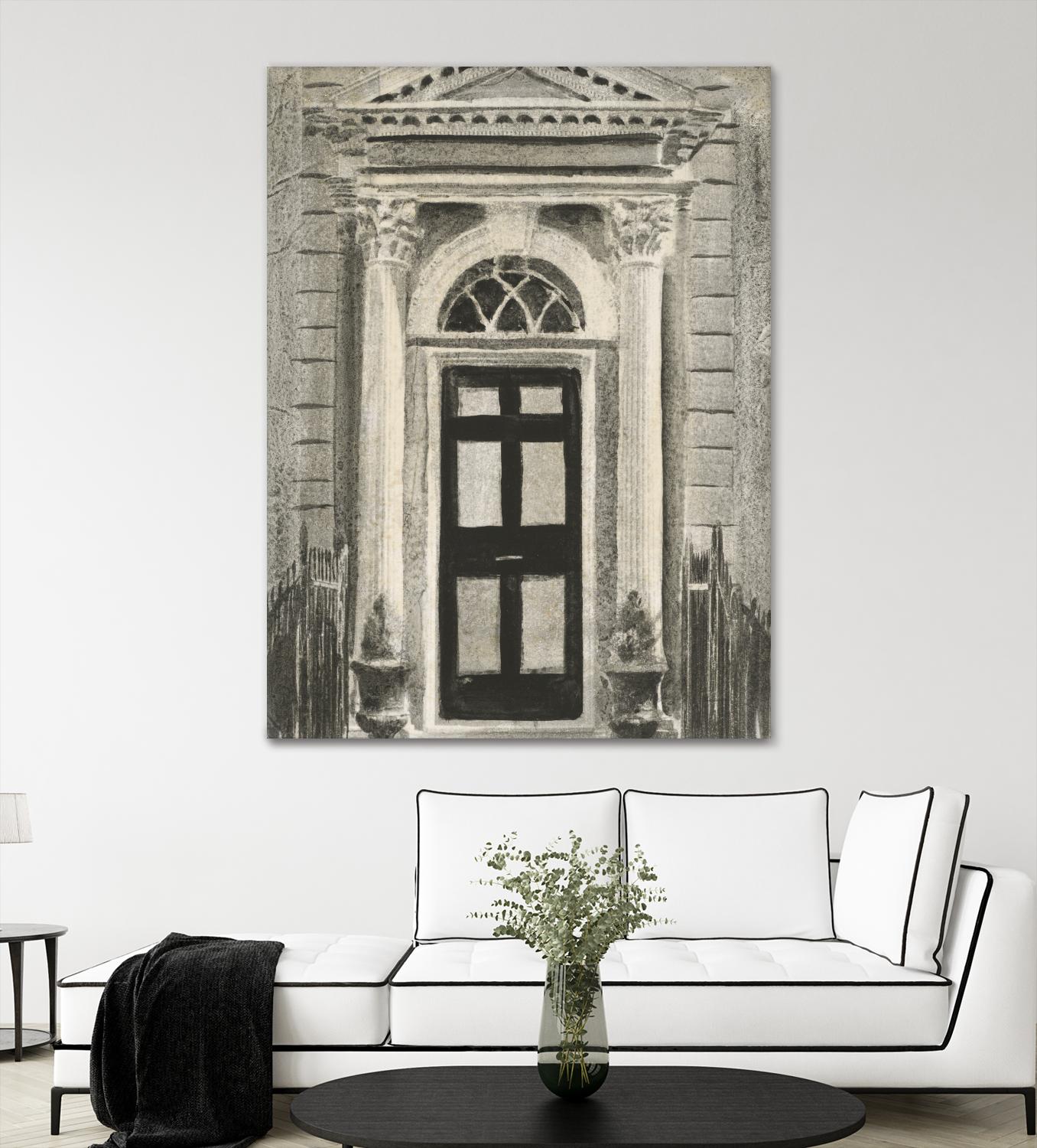 Portal Series #4 by Liz Jardine on GIANT ART - white antiquities, architecture