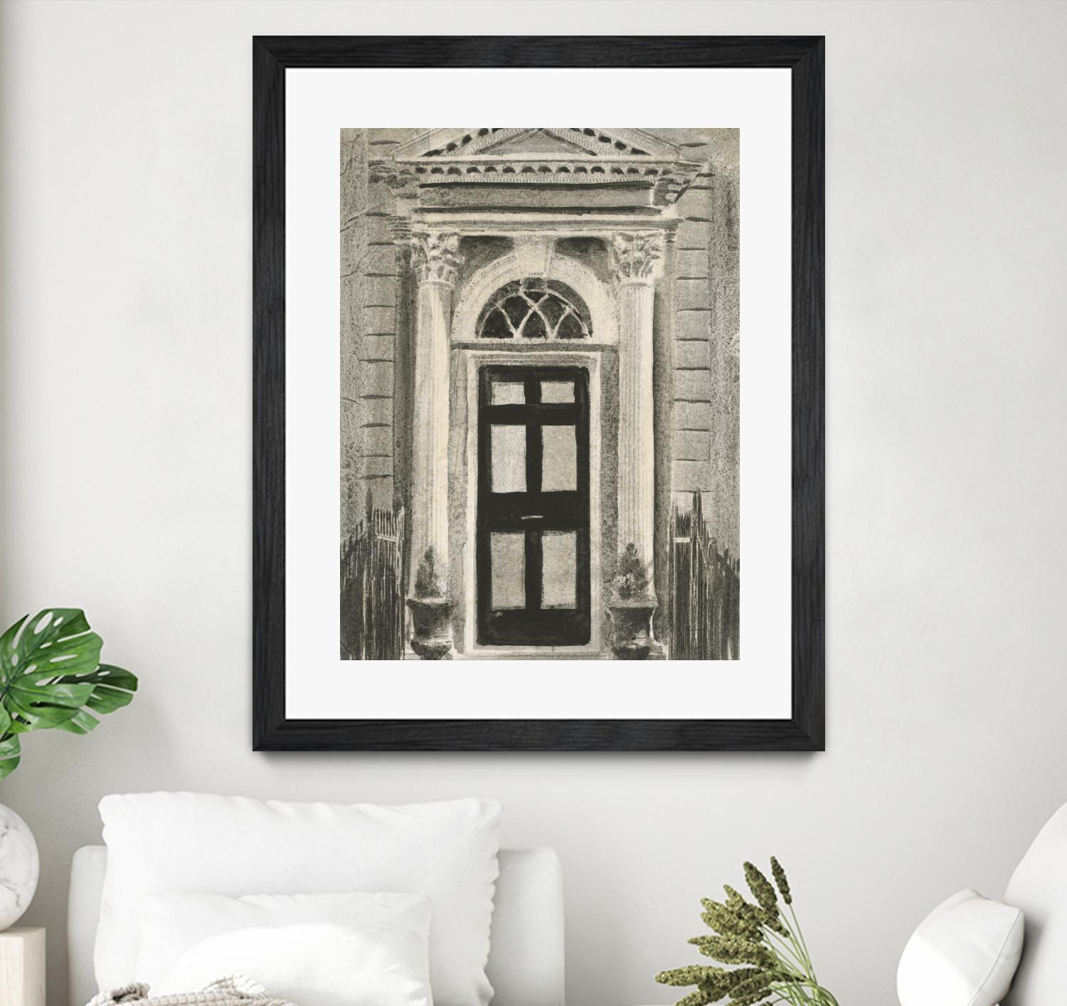 Portal Series #4 by Liz Jardine on GIANT ART - white antiquities, architecture