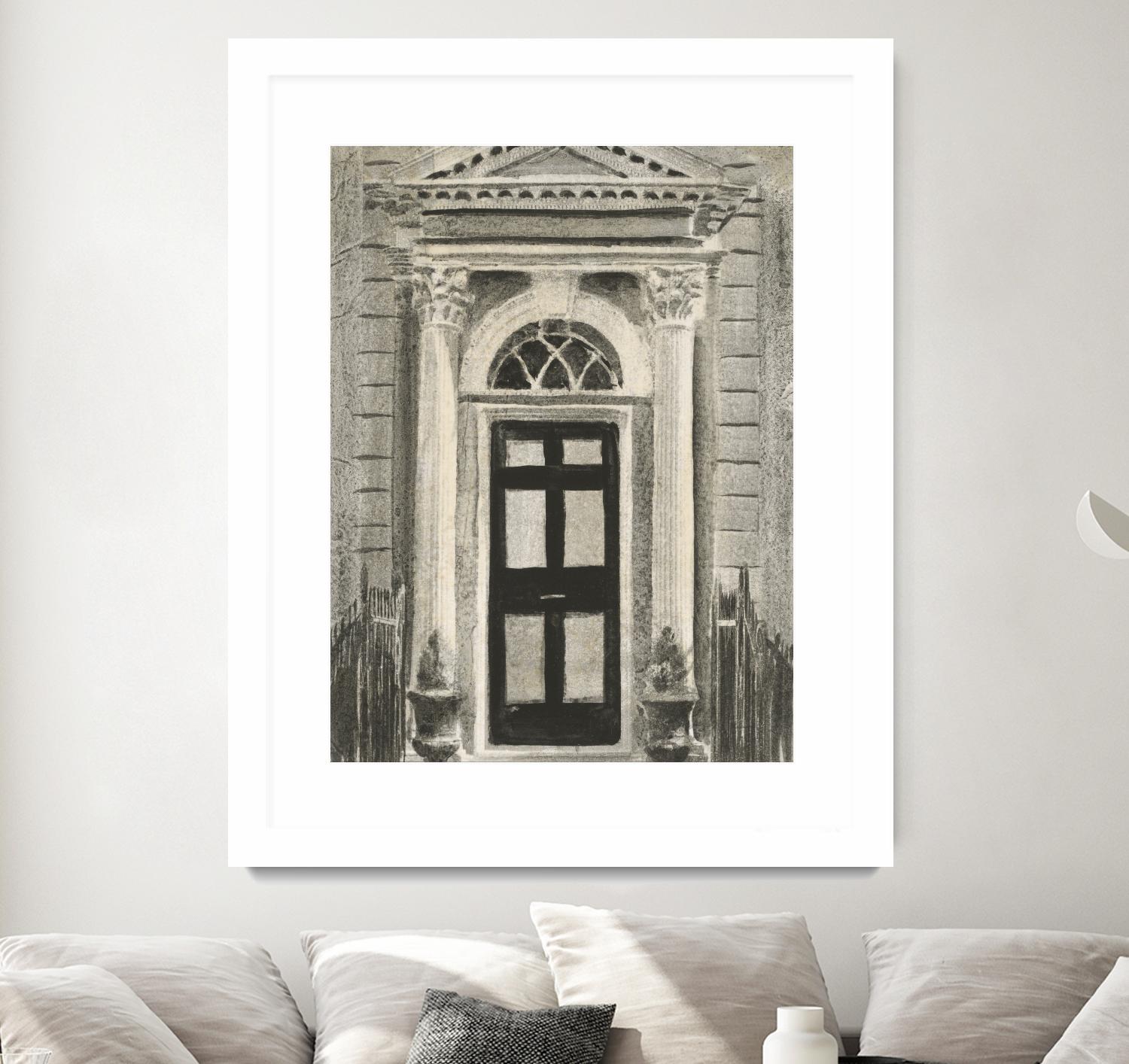 Portal Series #4 by Liz Jardine on GIANT ART - white antiquities, architecture
