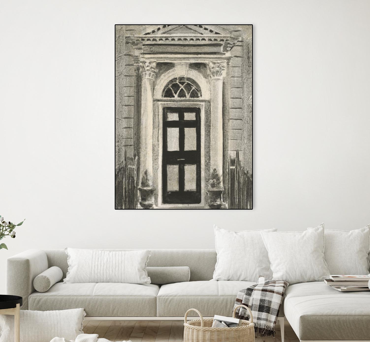 Portal Series #4 by Liz Jardine on GIANT ART - white antiquities, architecture