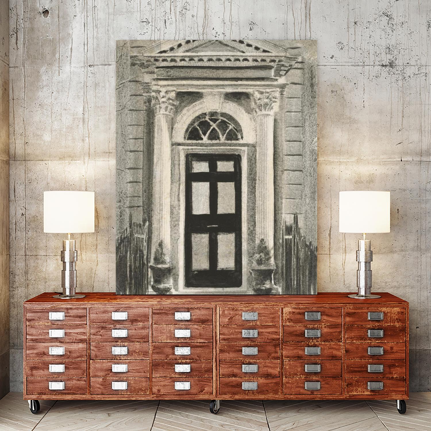 Portal Series #4 by Liz Jardine on GIANT ART - white antiquities, architecture