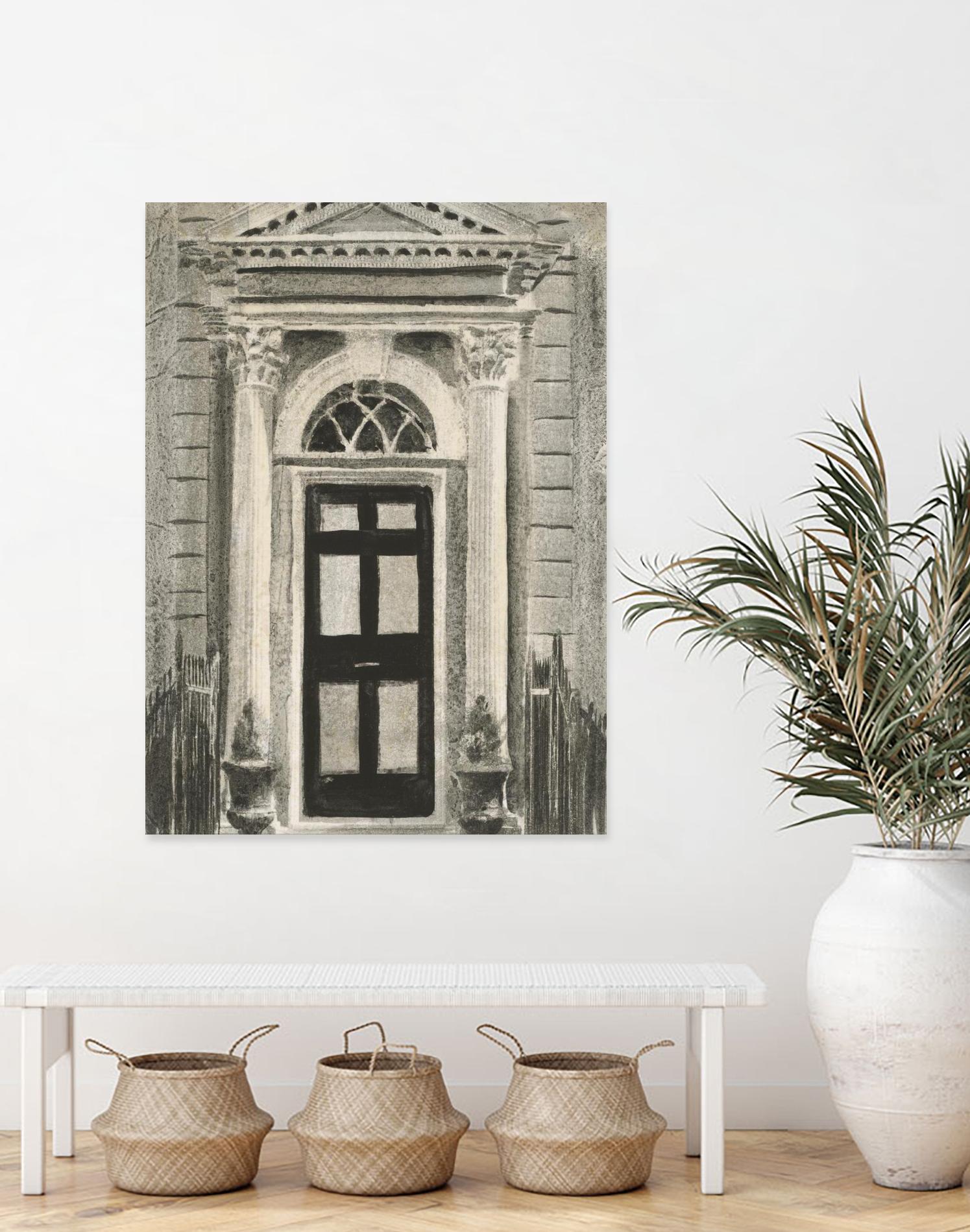 Portal Series #4 by Liz Jardine on GIANT ART - white antiquities, architecture